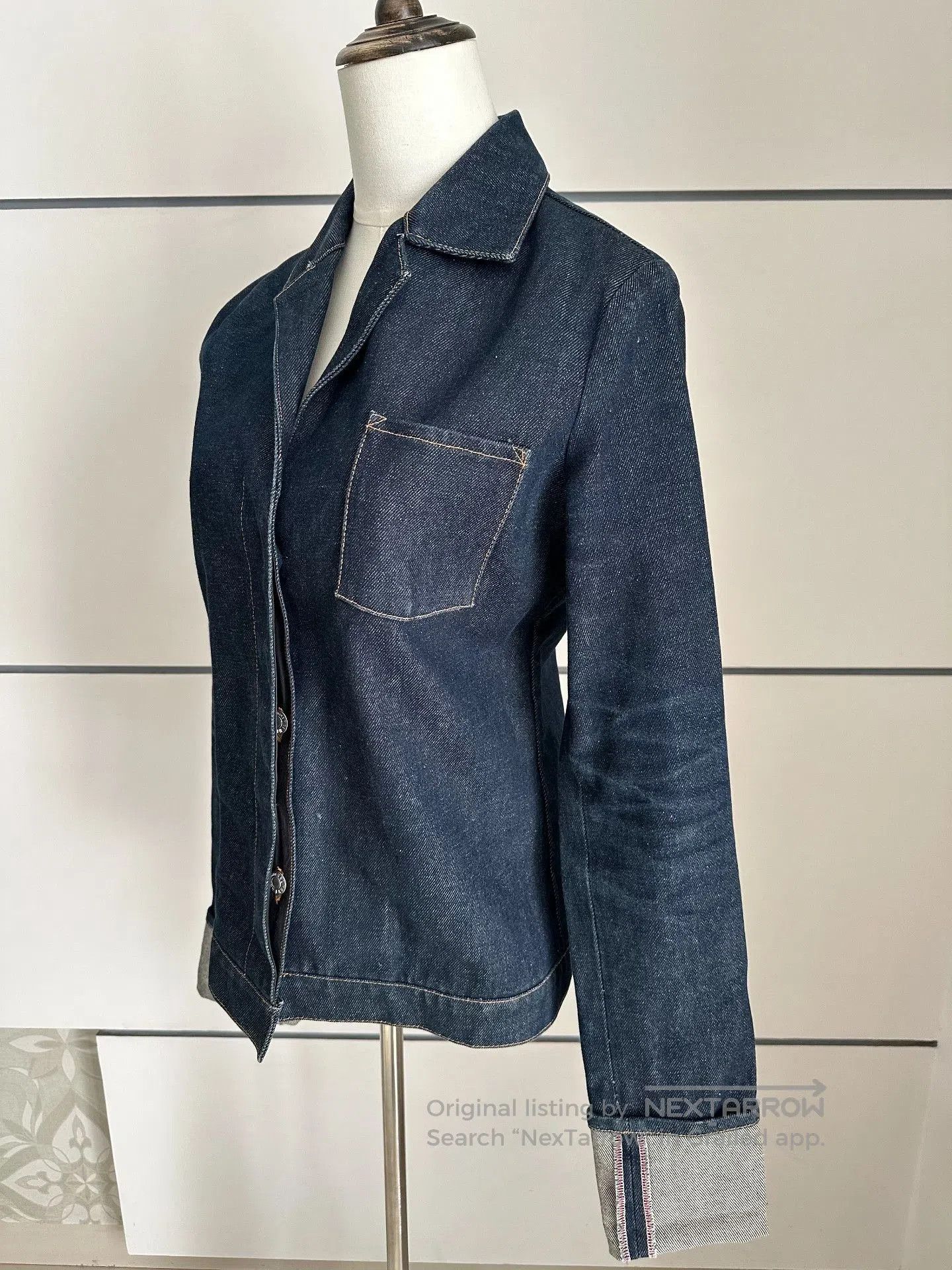 Helmut Lang HELMUT LANG 96AW Denim Jacket. Size S / US 4 / IT 40 - 3 Thumbnail