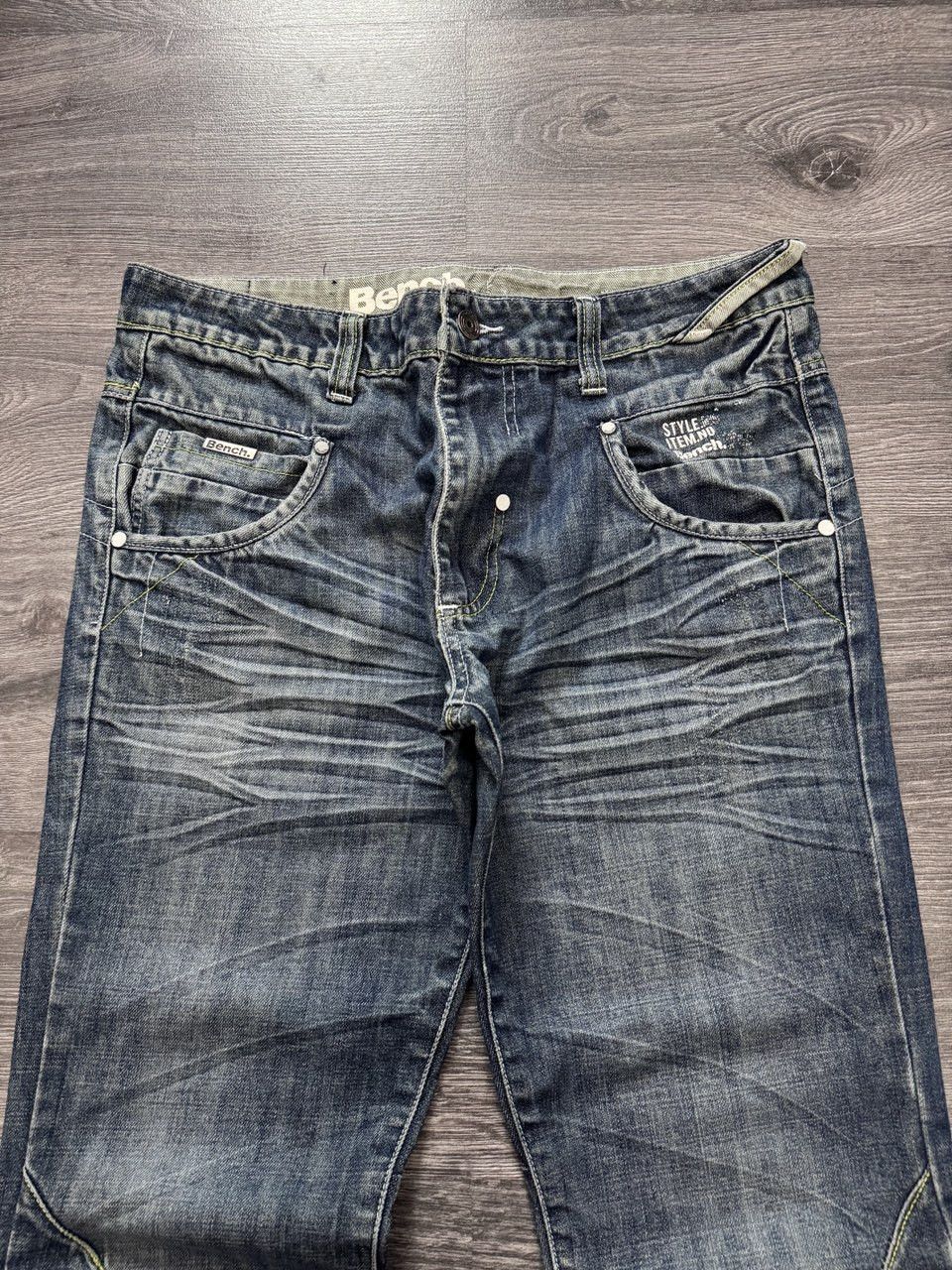 Jean Vintage Y2K Bench Jeans Pants Faded Size US 34 / EU 50 - 5 Thumbnail
