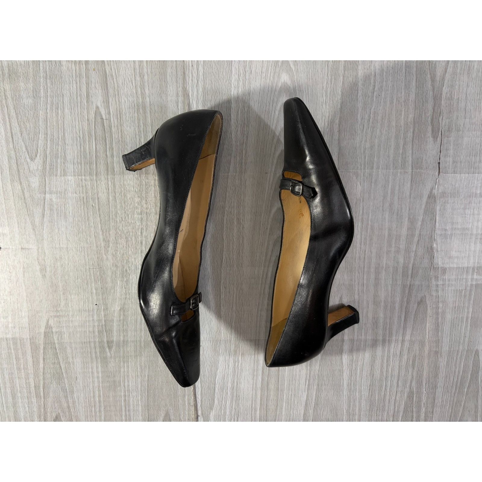 Manolo Blahnik MANOLO BLAHNIK Patent Leather Heels Pumps size 40.5 EU 10.5 Size US 10.5 / IT 40.5 - 7 Thumbnail
