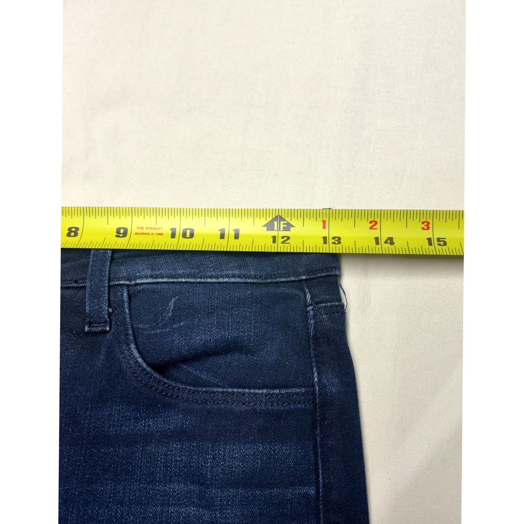 L'AGENCE L'AGENCE Margot Skinny Jeans High Rise Stretch Indigo Marino Womens 27X27 USA Size 27" / US 4 / IT 40 - 6 Thumbnail