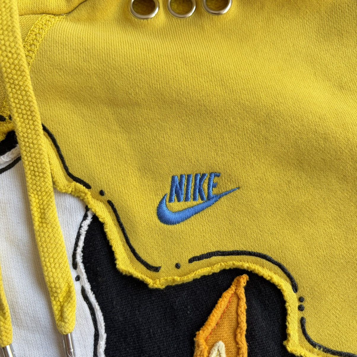Nike Reworked Nike Skeleton Flame Custom Hoodie Size US M / EU 48-50 / 2 - 4 Thumbnail