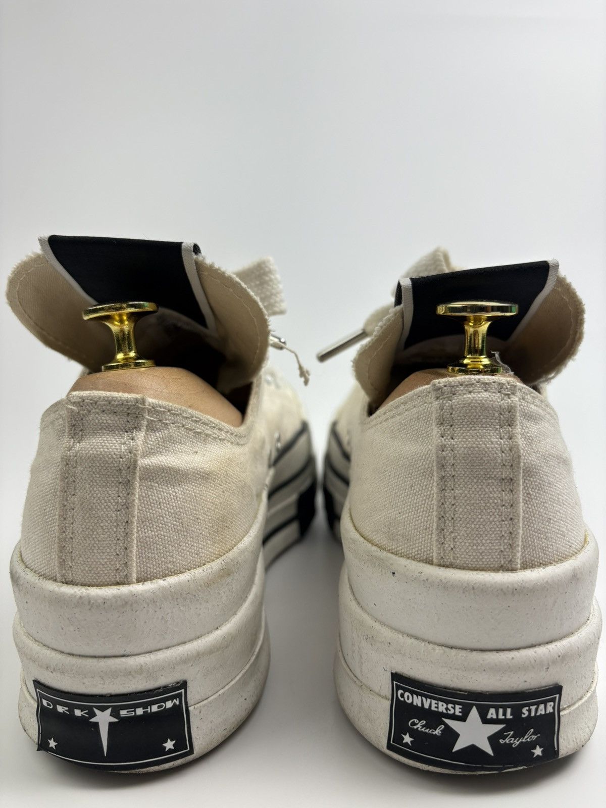 Converse × Rick Owens Drkshdw Rick Owens x Converse 70’s DBL DRKSTR Size US 8.5 / EU 41-42 - 5 Thumbnail