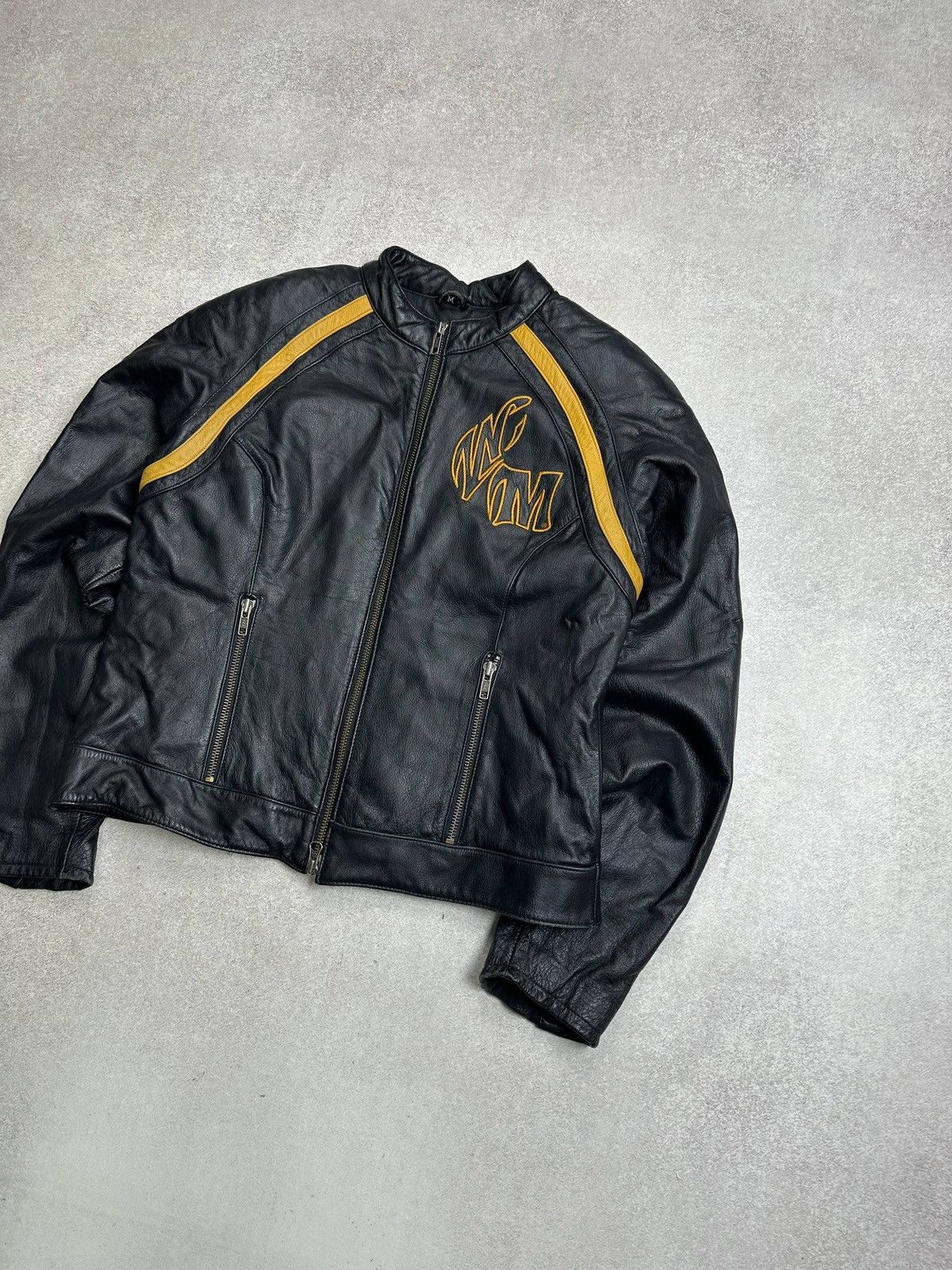 Genuine Leather Vintage Wiseman Motor Cycles Genuine Leather Moto Jacket M Size US M / EU 48-50 / 2 - 5 Thumbnail