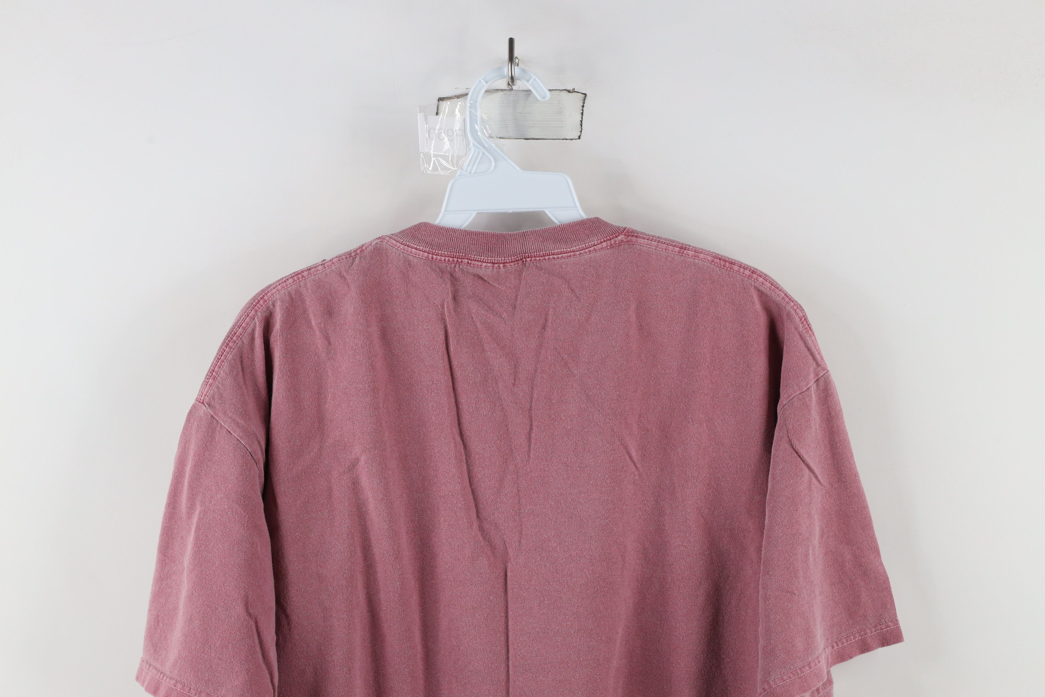 Vintage Vintage 90s Ohio State University T-Shirt Red Cotton Size US XL / EU 56 / 4 - 11 Thumbnail