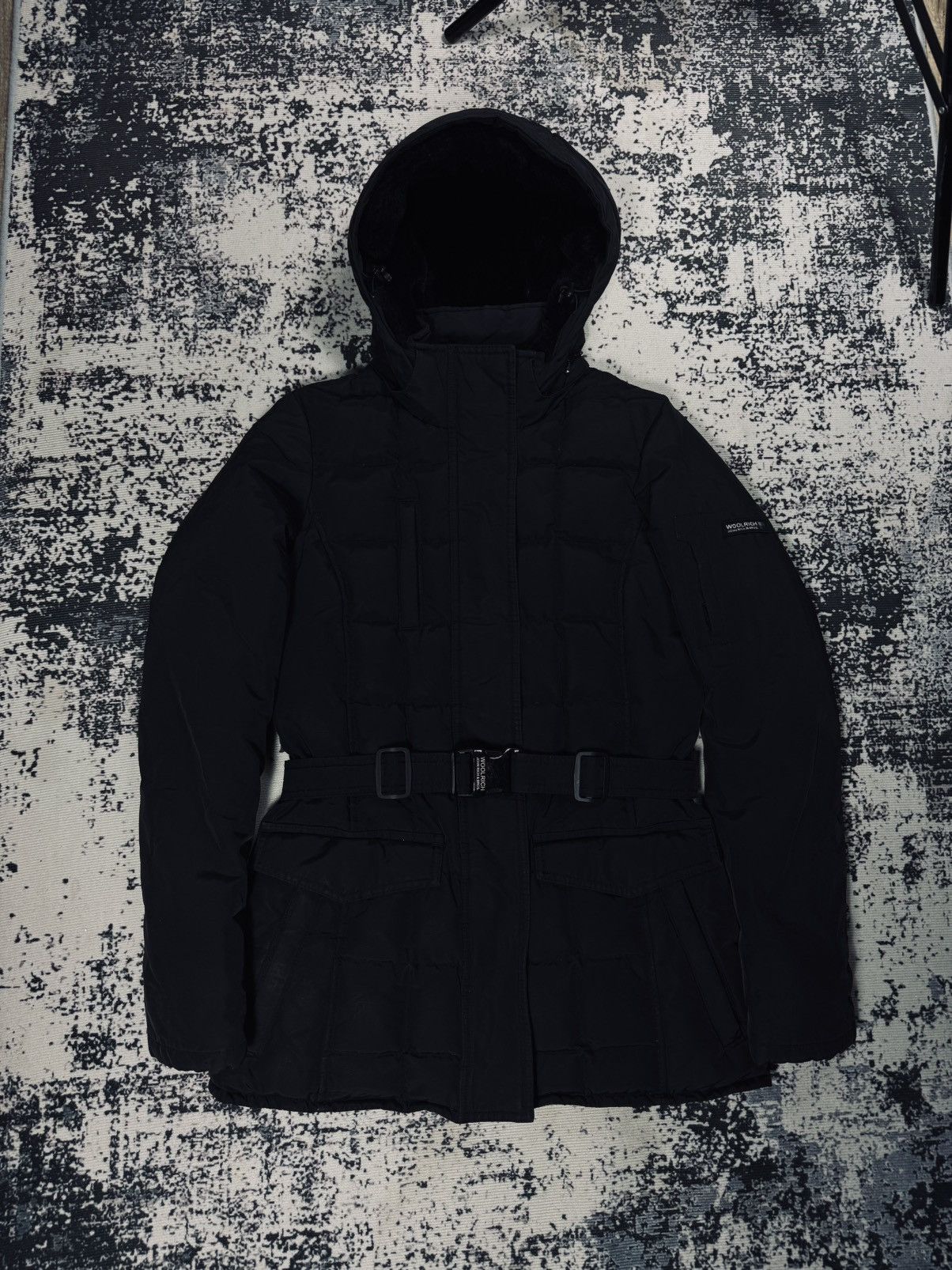Woolrich Woolen Mills Jacket Woolrich Winter Down Hooded Parka navy XS Size US XS / EU 42 / 0 - 1 Thumbnail