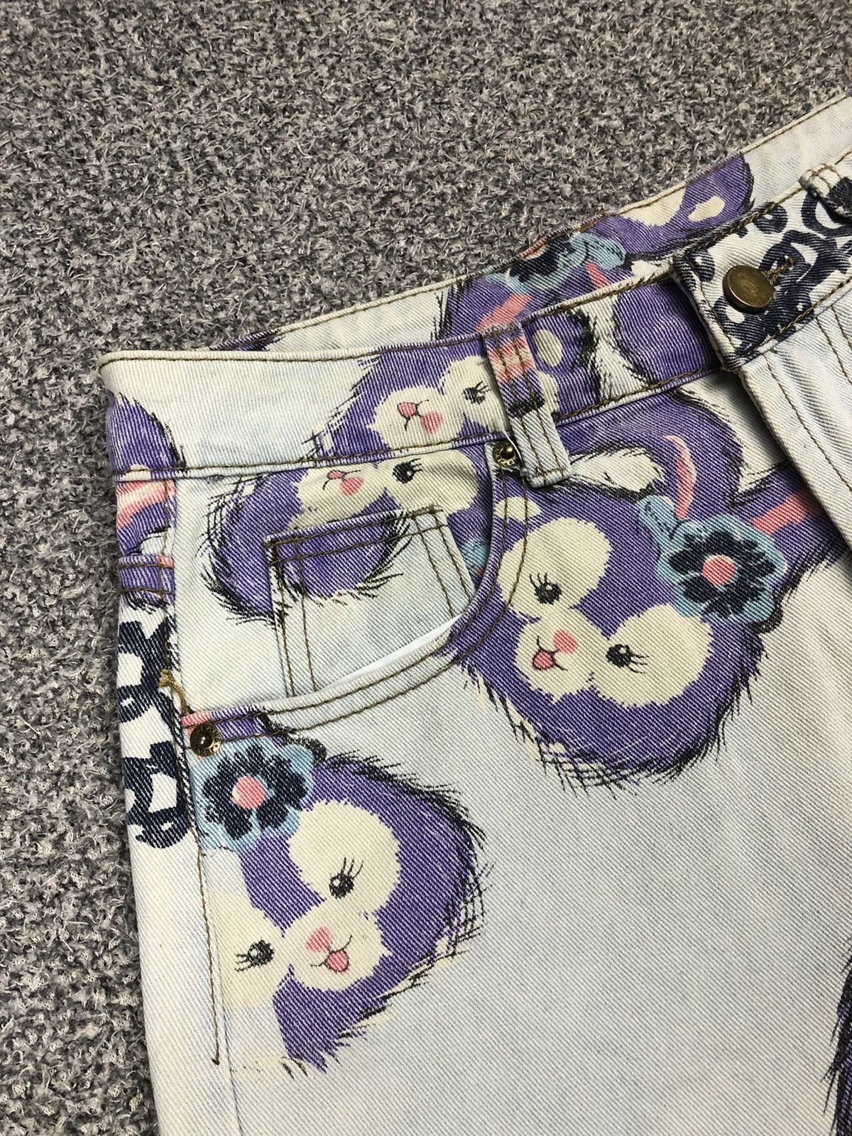 If Six Was Nine × Japanese Brand × Vintage Vintage Y2K Japanese Brands Fasion Style Baggy Jeans Size 29" - 5 Thumbnail