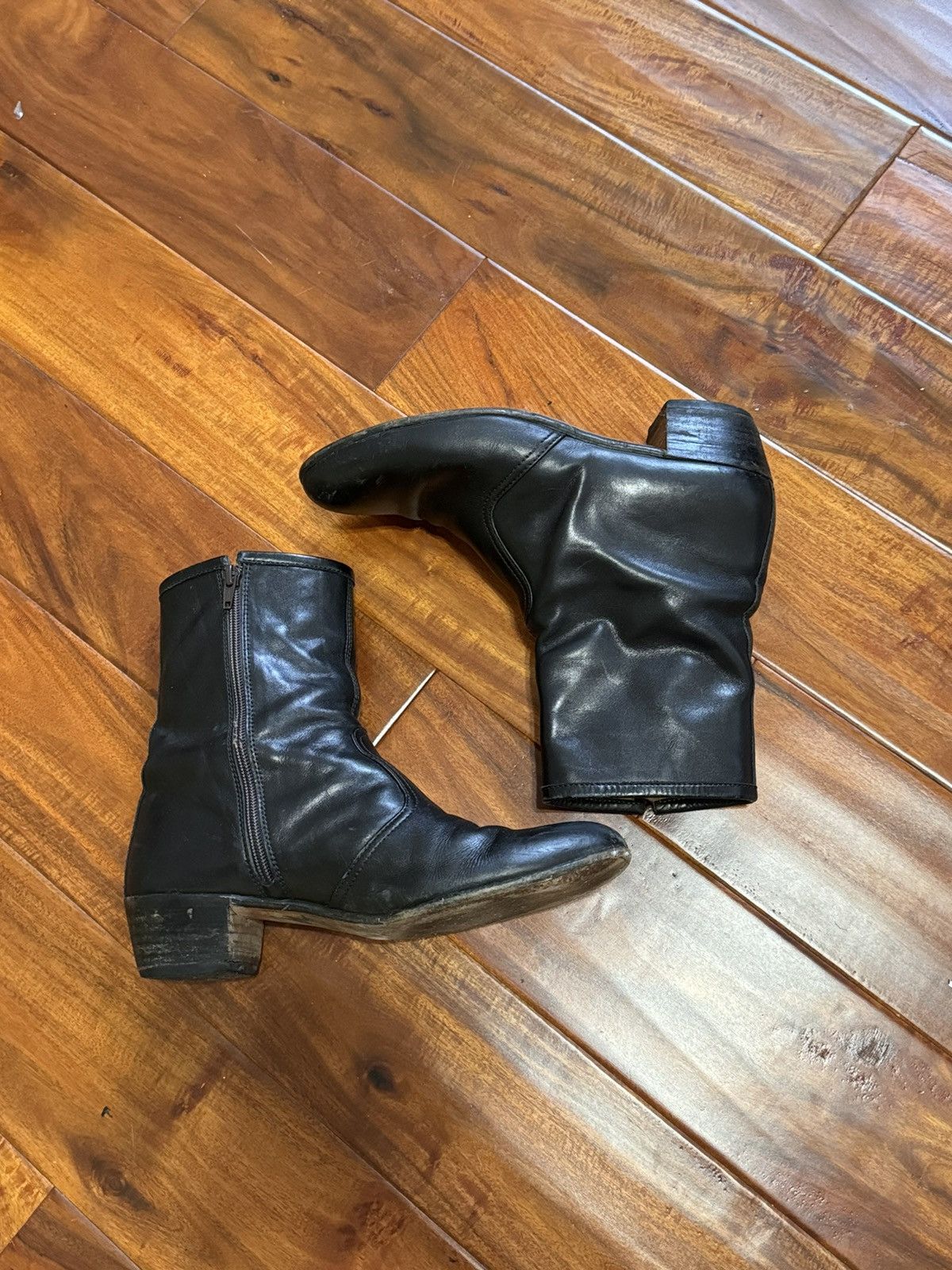 Vintage Western Side Zip Boot Size US 7 / EU 40 - 1 Thumbnail