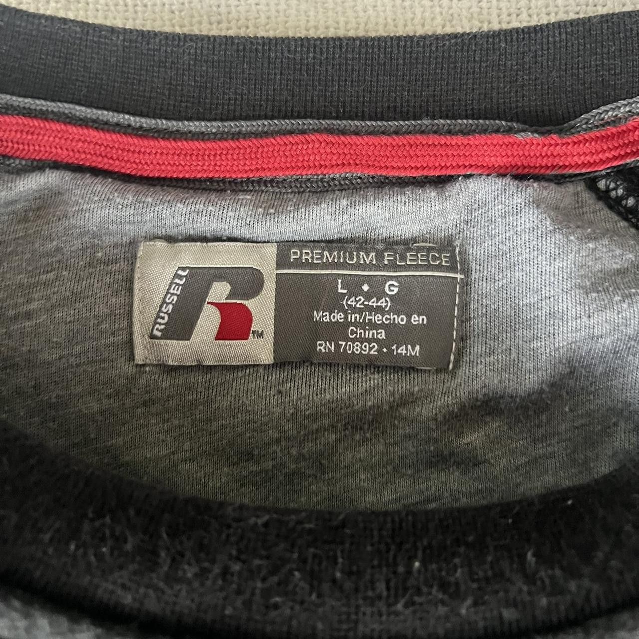 Russell Athletic × Vintage Vintage Y2K Blank Grunge Vintage Russell Sweatshirt! Size US L / EU 52-54 / 3 - 7 Thumbnail