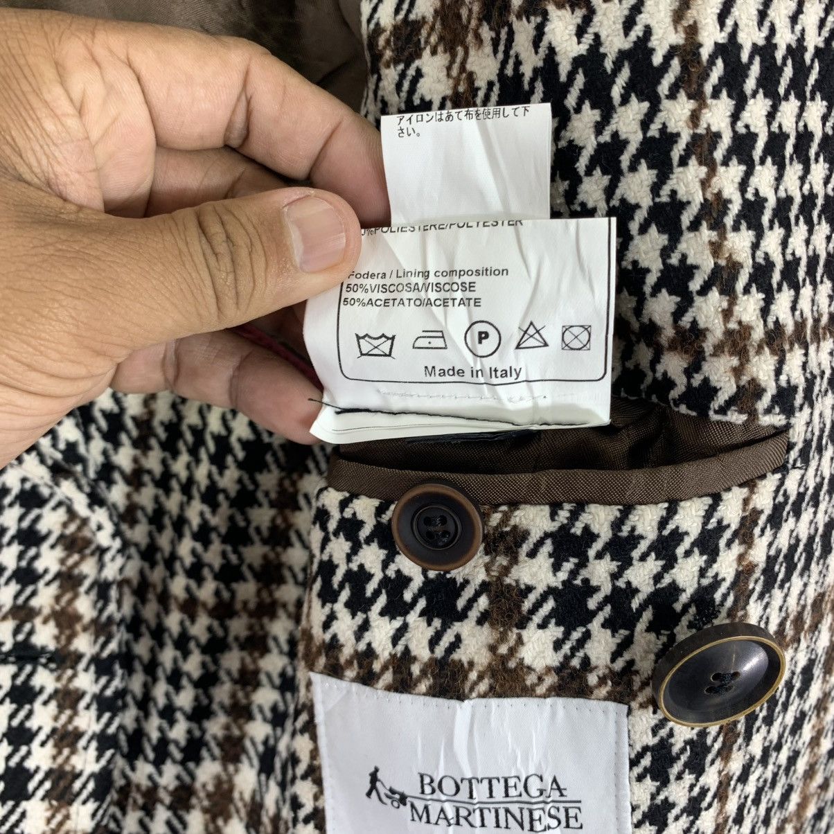 Autumn Cashmere VINTAGE BOTTEGA MARTINESE WOOL OVERCOAT Size XL / US 12-14 / IT 48-50 - 12 Thumbnail
