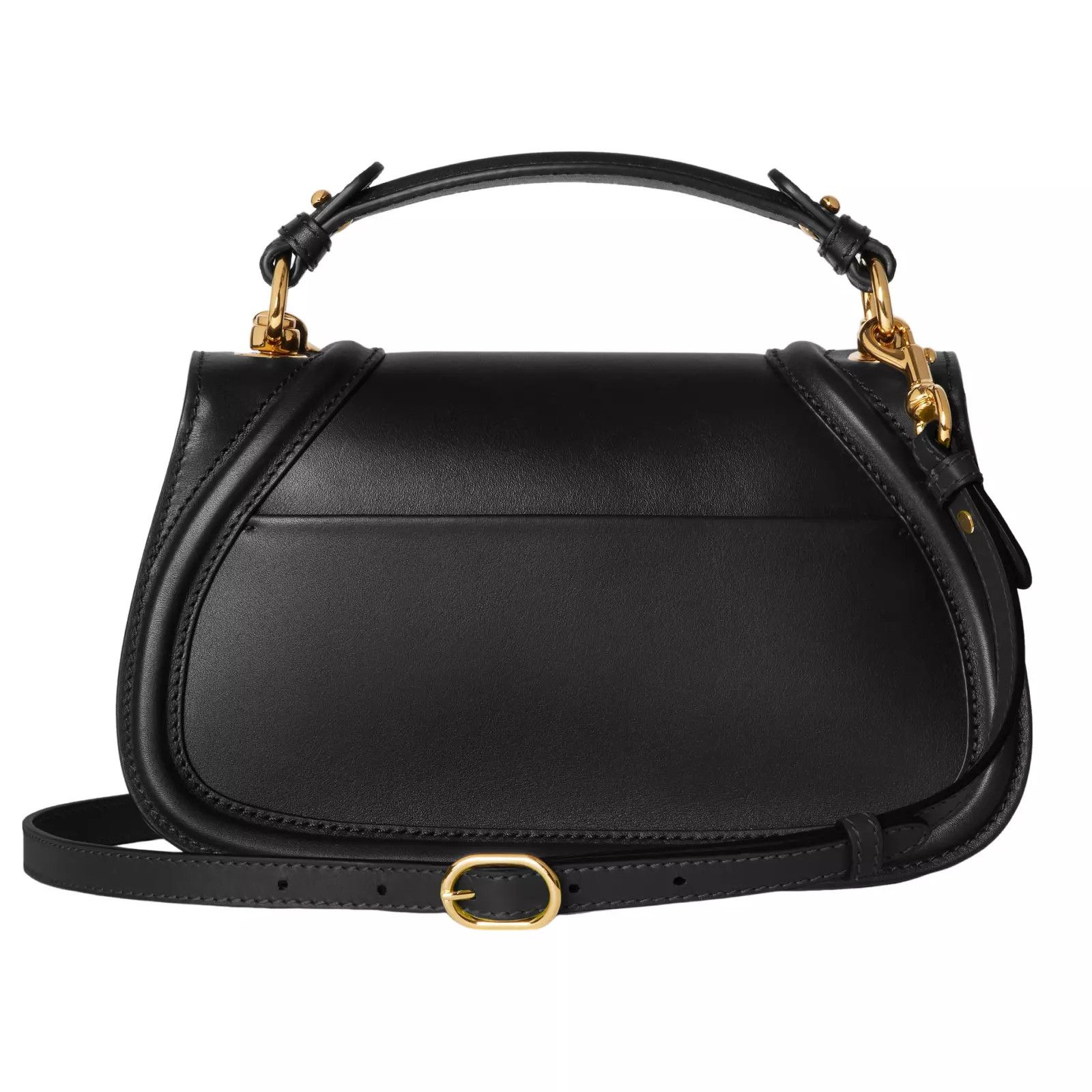 Gucci GUCCI Blondie Medium Black Leather Top Handle New Size ONE SIZE - 3 Thumbnail