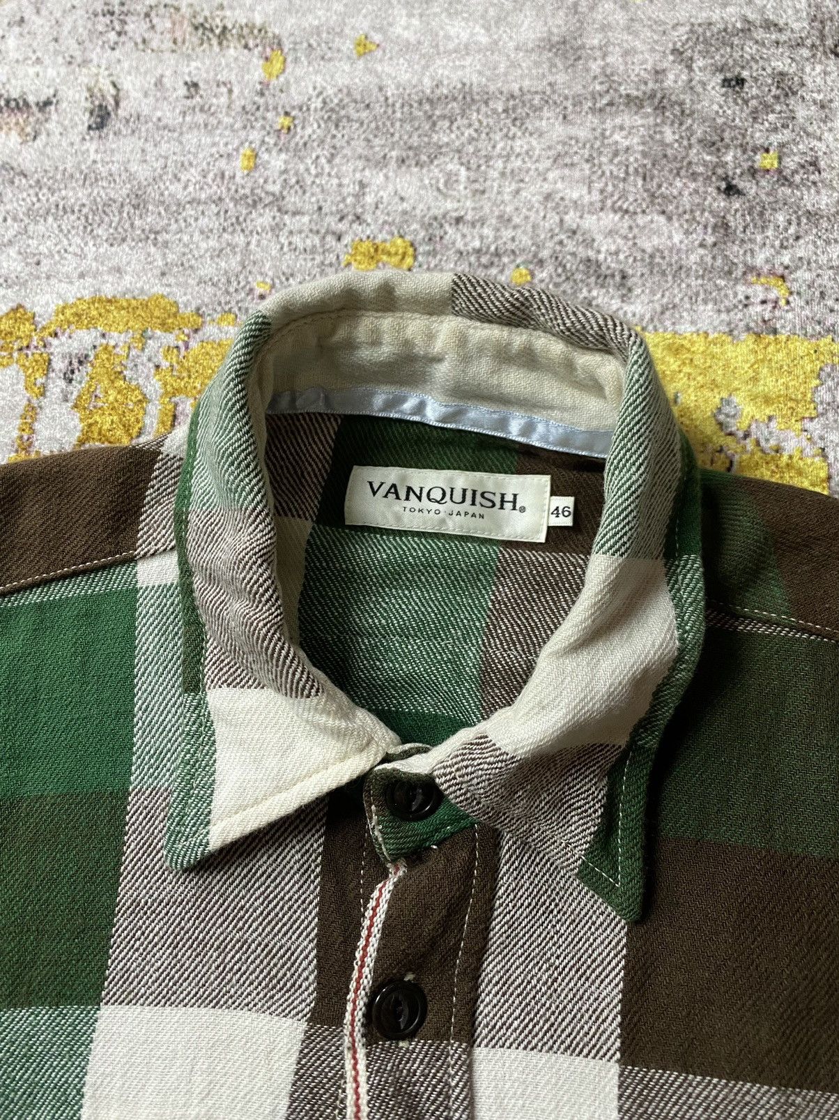 Japanese Brand × Vanquish Vanquish Plaid Button Up shirt Size US M / EU 48-50 / 2 - 3 Thumbnail