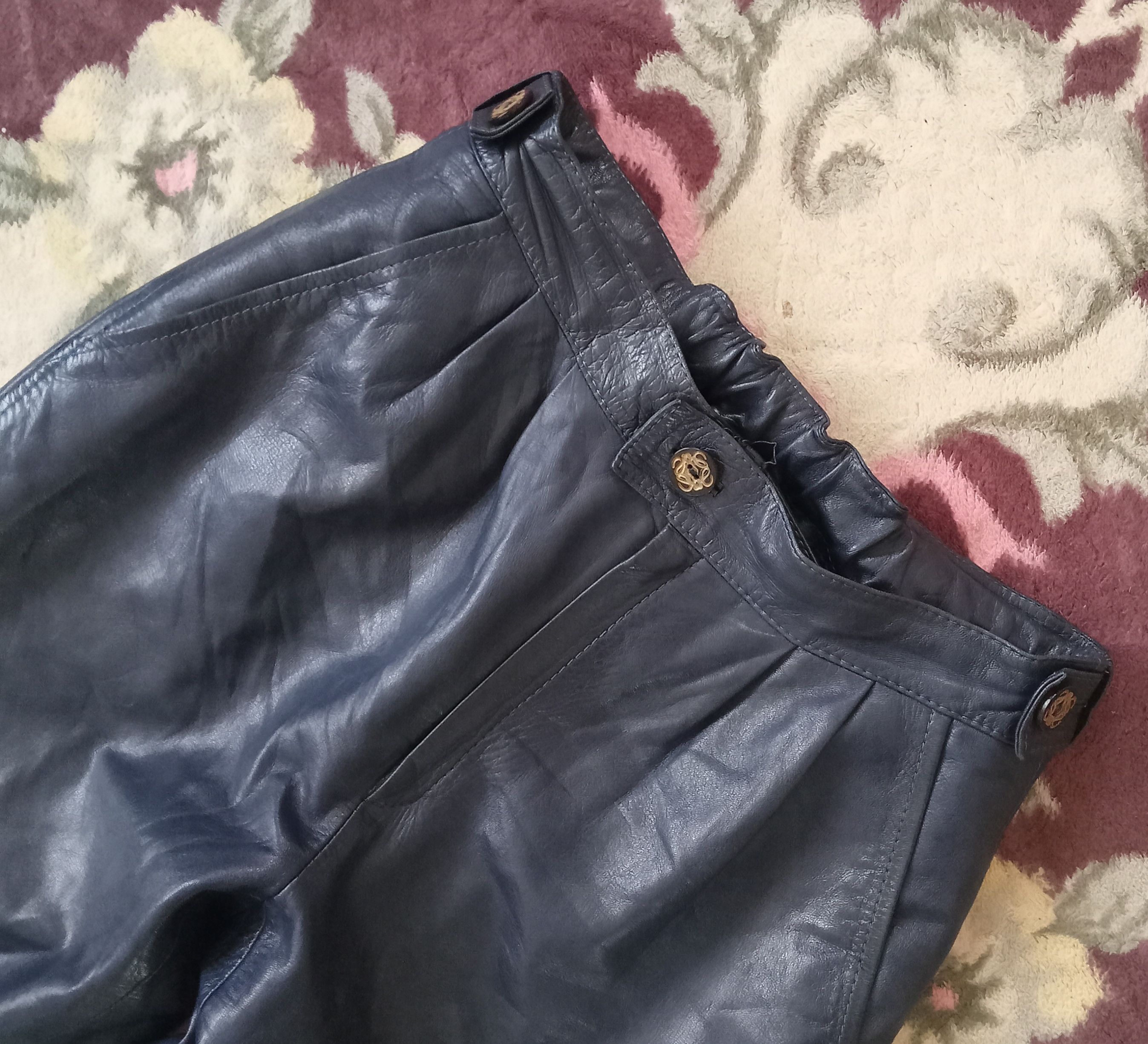 Loewe Vintage Leather Pants