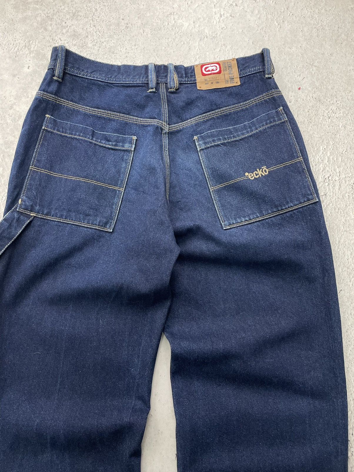 Ecko Unltd. × JNCO VINTAGE BAGGY DISTRESSED Y2K ECKO UNLTD. Pants Size US 32 / EU 48 - 12 Thumbnail