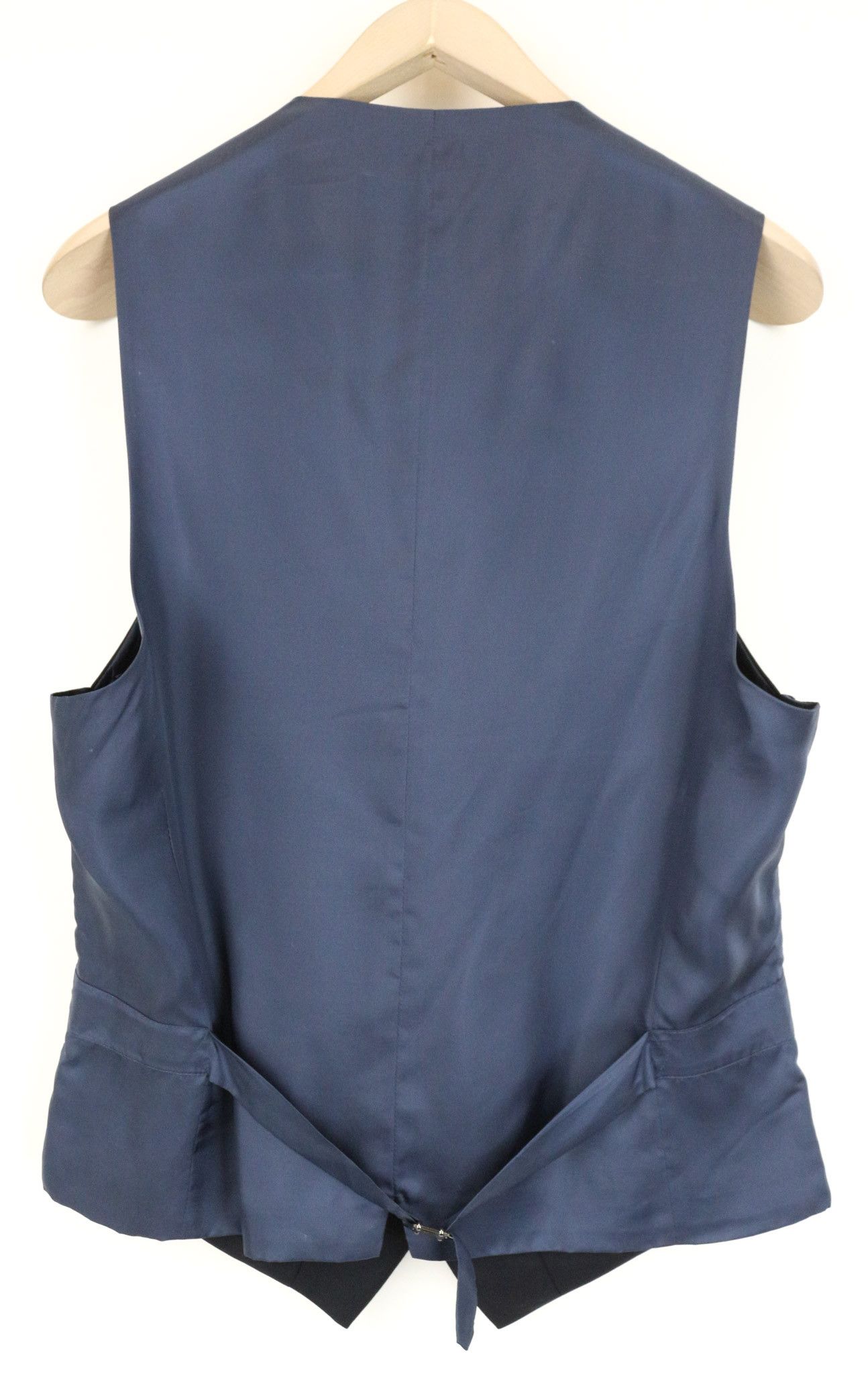 Suitsupply FERRARA UK40L Navy Blue Wool Waistcoat 75555 Size 40L - 2 Thumbnail
