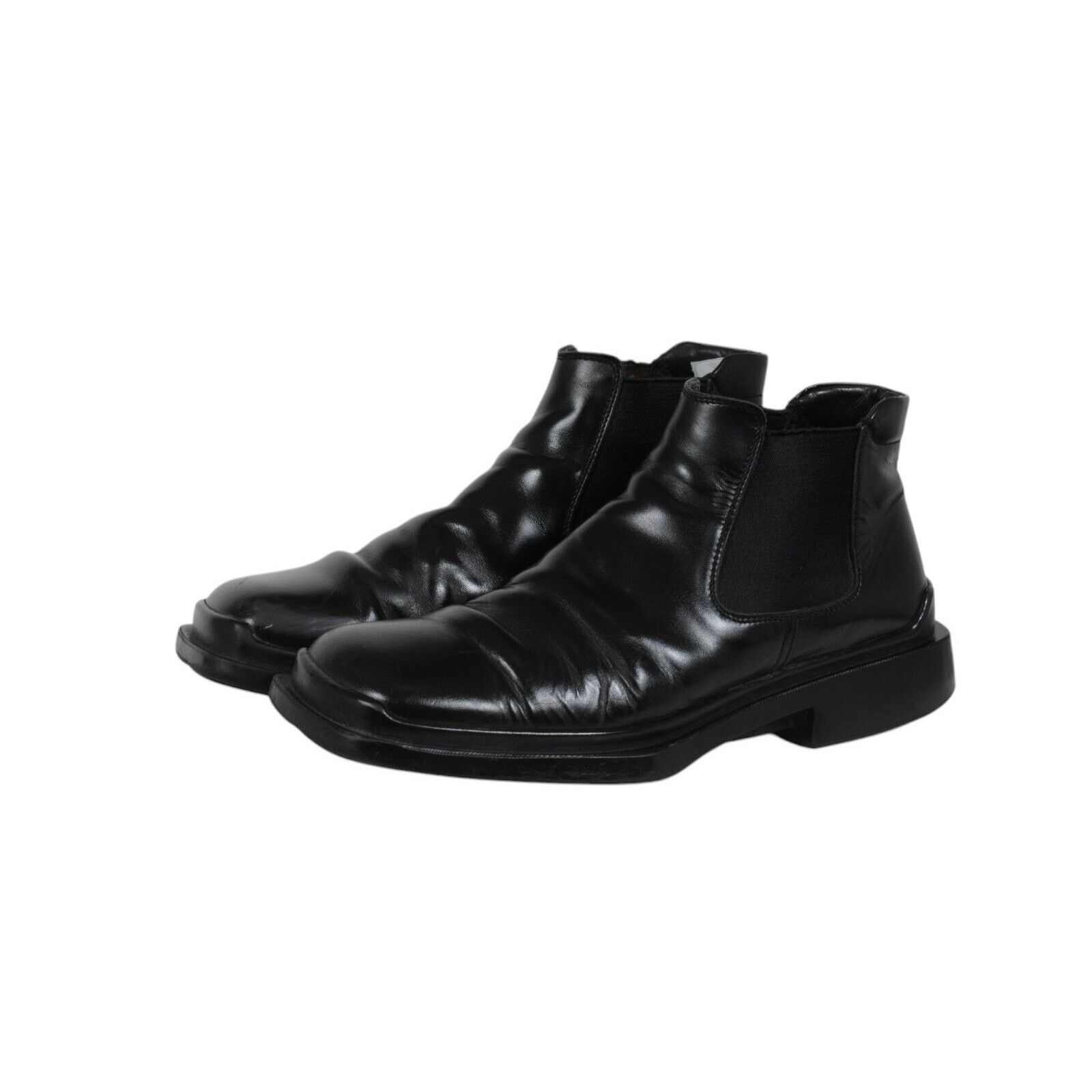 Prada Aw99 Vintage Square Toe Boots - 02494 Size US 8.5 / EU 41-42 - 7 Thumbnail