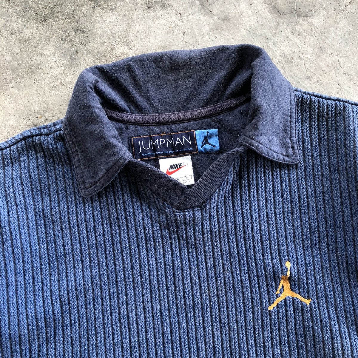 Nike NIKE Jordan Rare Embroidery Jump Man Collar Shirt Size US M / EU 48-50 / 2 - 4 Thumbnail