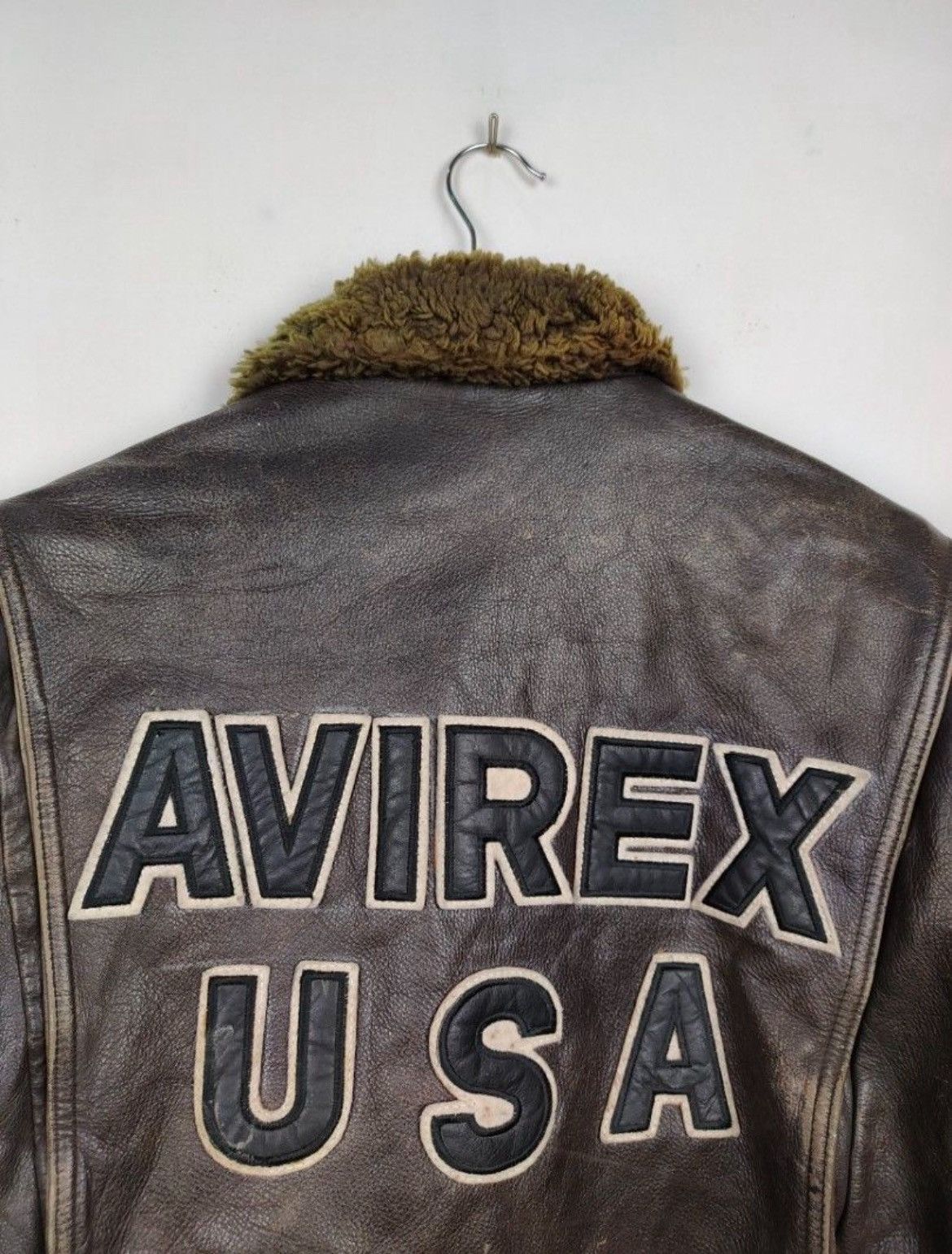 Avirex Vintage Leather Jacket Size US M / EU 48-50 / 2 - 2 Thumbnail