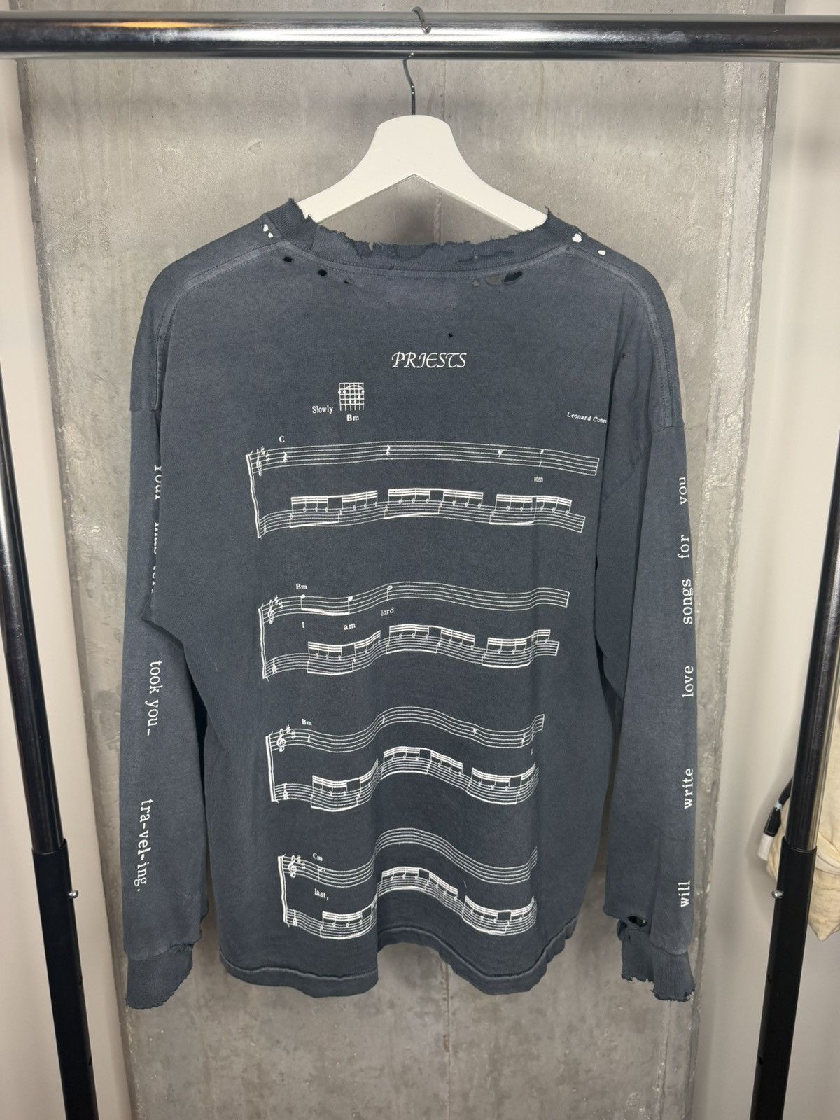 Enfants Riches Deprimes HOLIDAY EXCLUSIVE GRAIL BROTHERHOOD OF SLEEP LONGSLEEVE Size US M / EU 48-50 / 2 - 2 Thumbnail