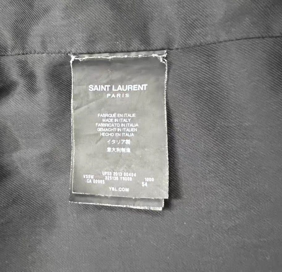 Yves Saint Laurent Saint Laurent Classic black and white Teddy jacket 2502-Ne Size US L / EU 52-54 / 3 - 7 Thumbnail