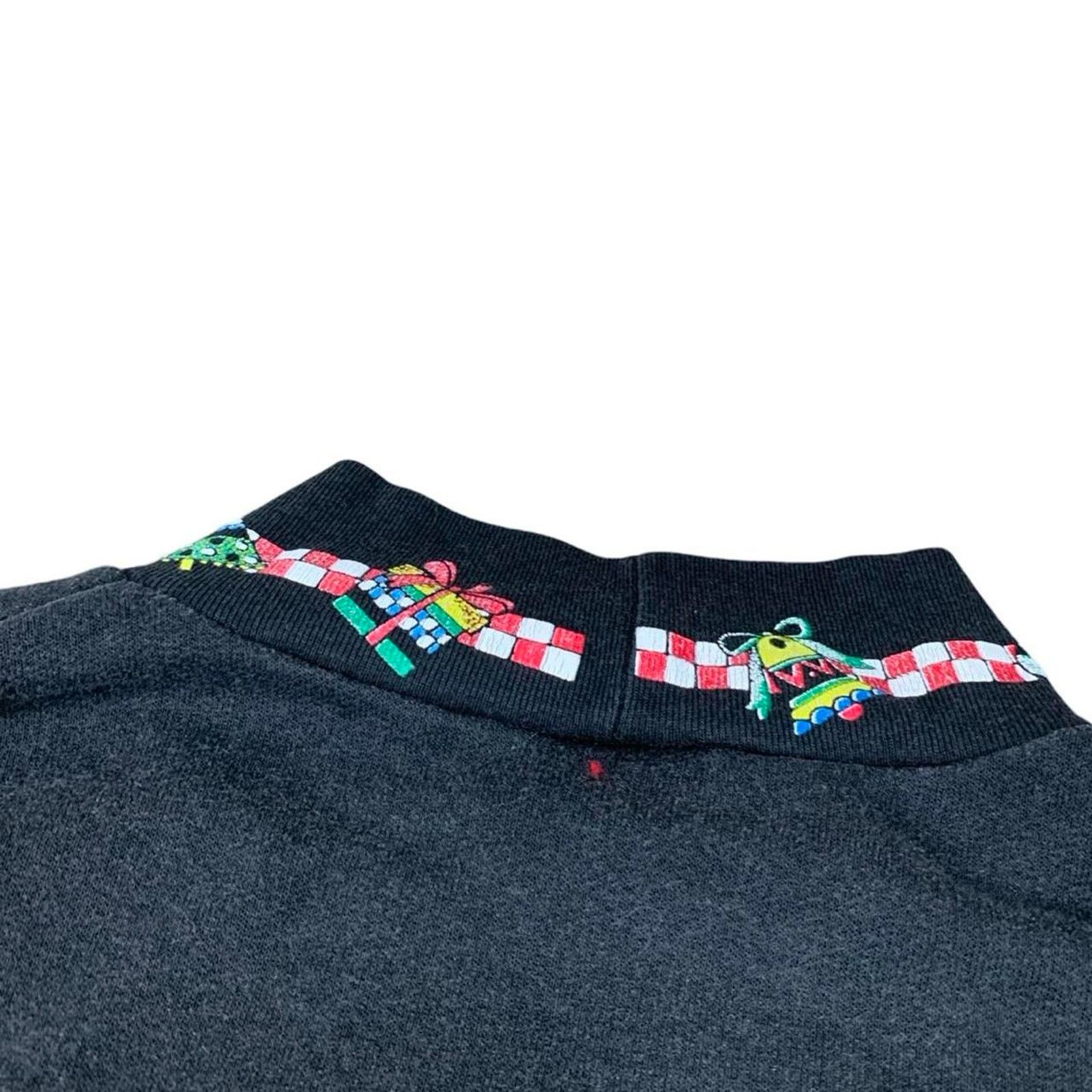 Vintage Vintage Coquette Christmas Holiday Mock Neck Sweatshirt Size M / US 6-8 / IT 42-44 - 6 Thumbnail