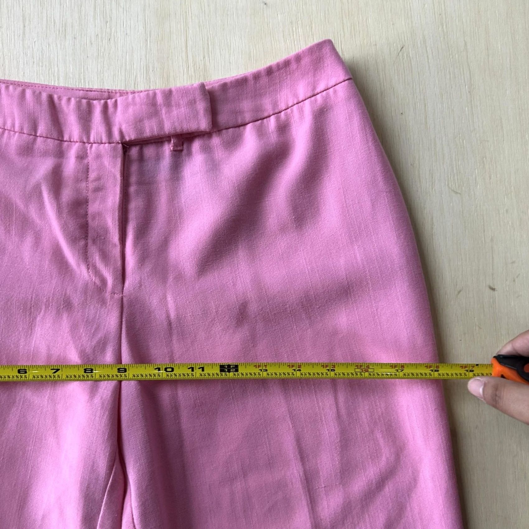 Vintage VINTAGE Sag Harbor Dress Pants Womens 6P Petite Pink Twill Classic Fit Pockets Size 28" / US 6 / IT 42 - 5 Thumbnail