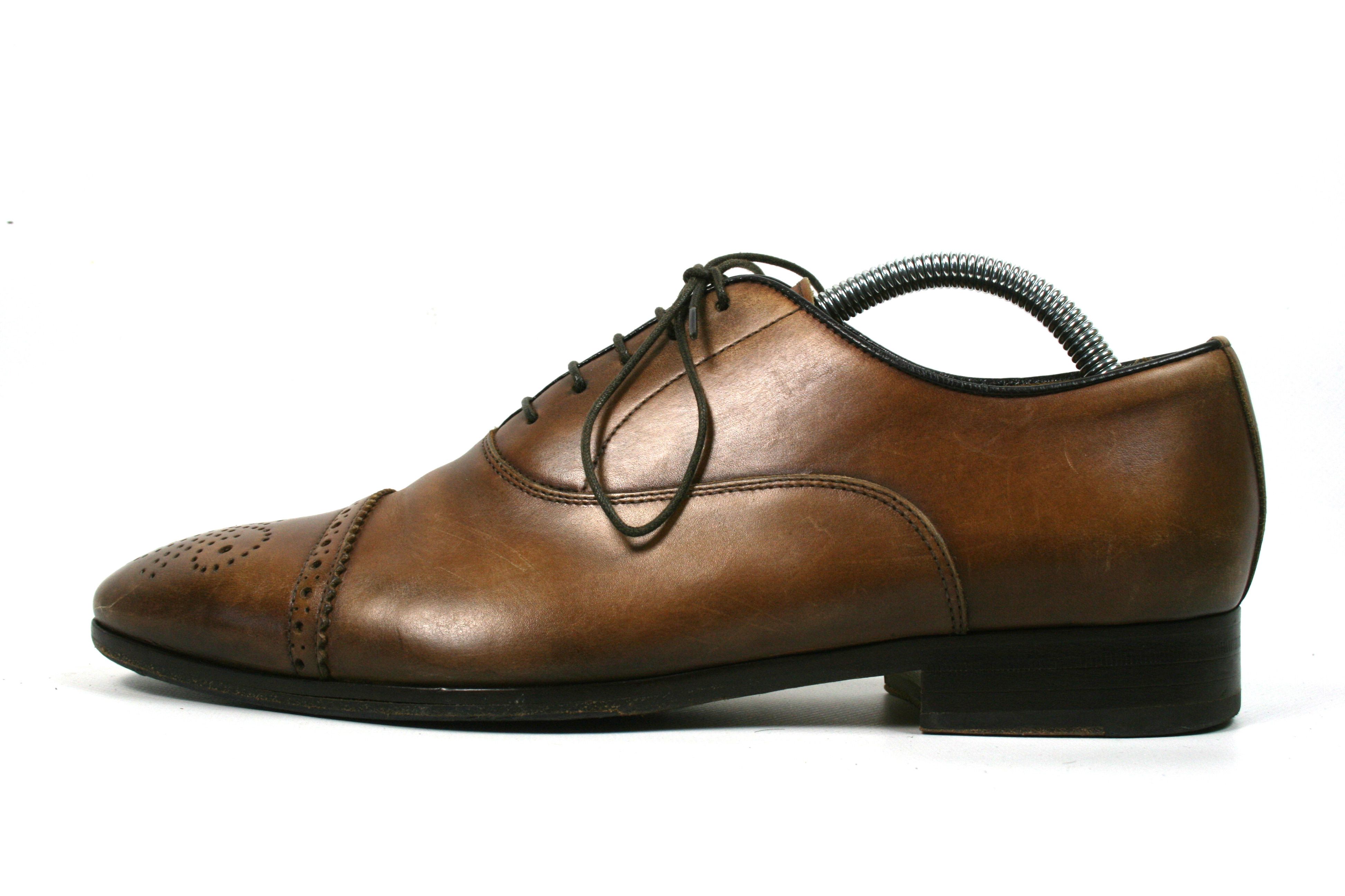 Doucal's Leather Oxford Shoes Size US 7 / EU 40 - 1 Thumbnail
