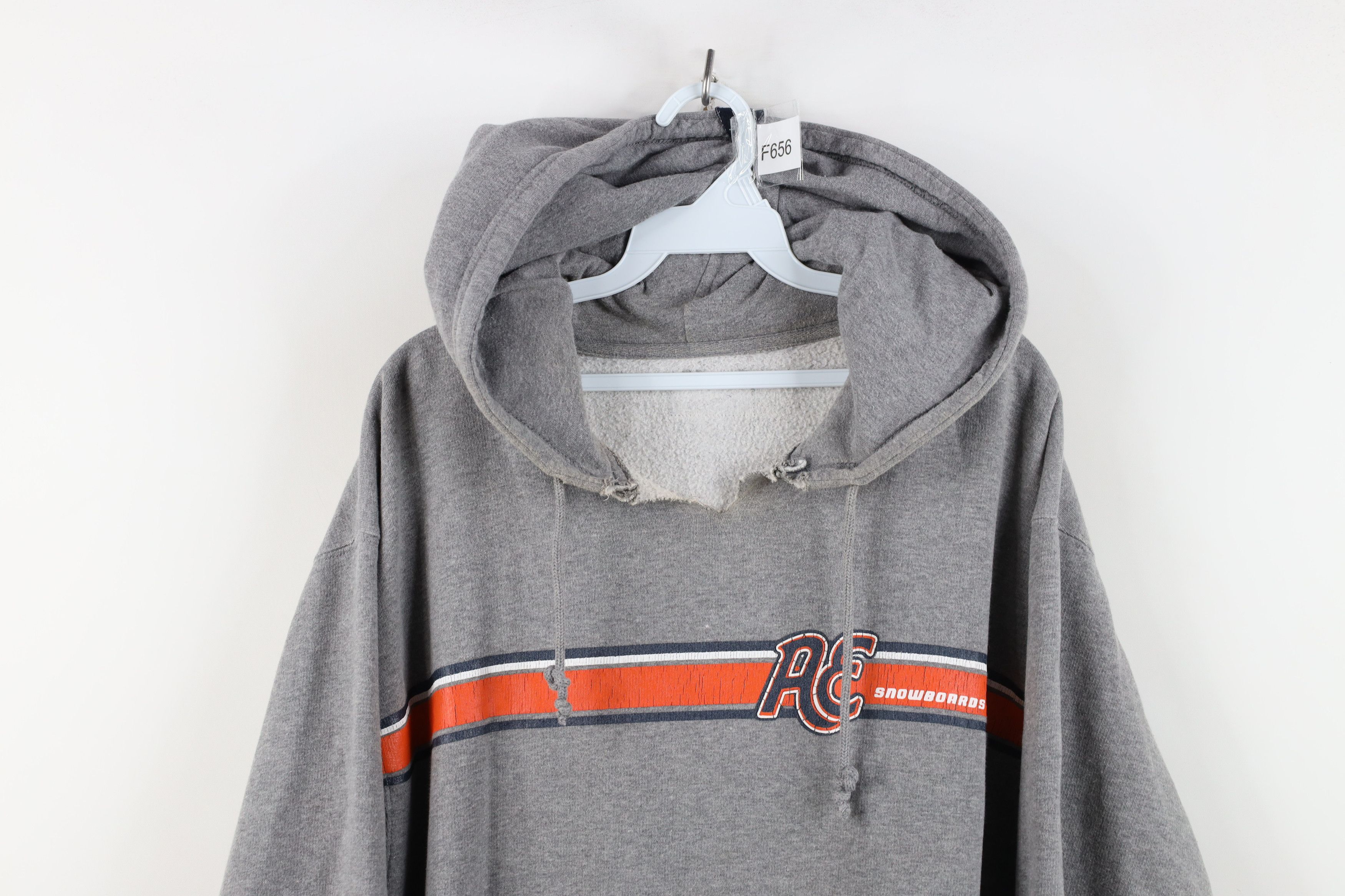 American Eagle Outfitters Vintage 90s Y2K American Eagle Snowboard Hoodie Sweatshirt Size US XXL / EU 58 / 5 - 2 Thumbnail