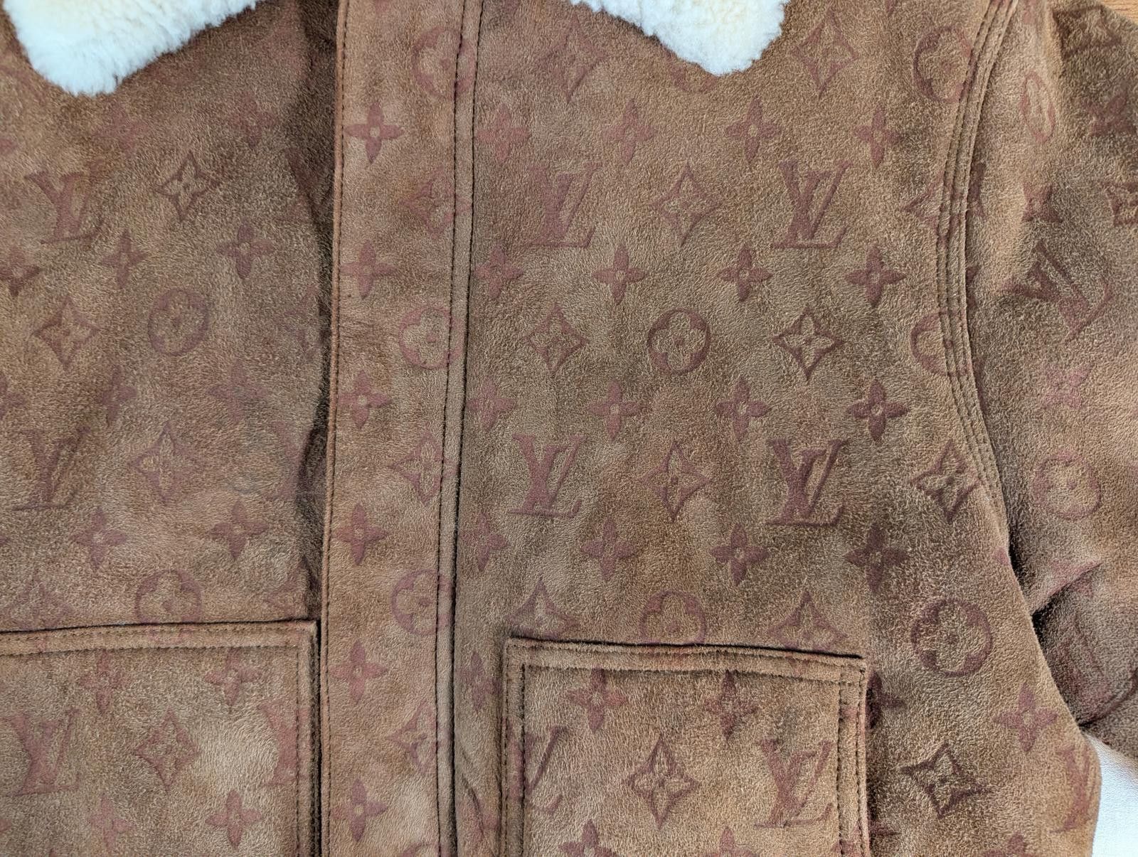 Louis Vuitton Louis Vuitton Monogram Shearling Jacket Size US L / EU 52-54 / 3 - 4 Thumbnail
