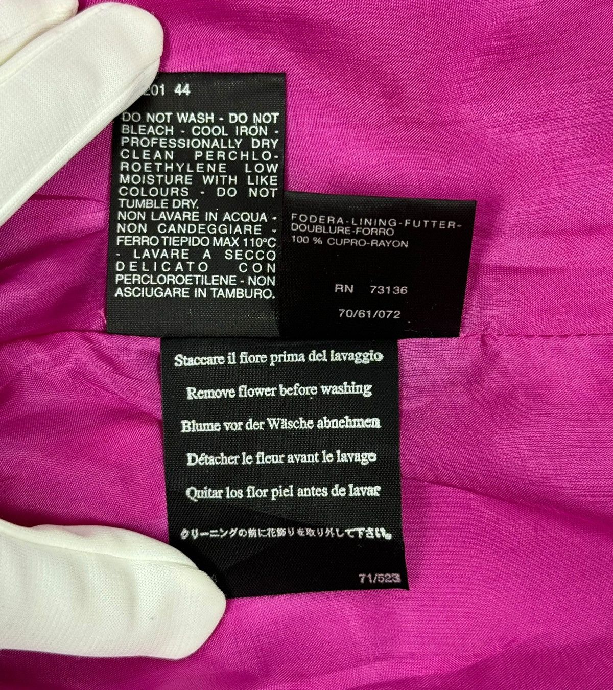 Max Mara Max Mara Pianoforte Silk-Cotton Blazer Belted size US10 IT44 Size L / US 10 / IT 46 - 18 Thumbnail