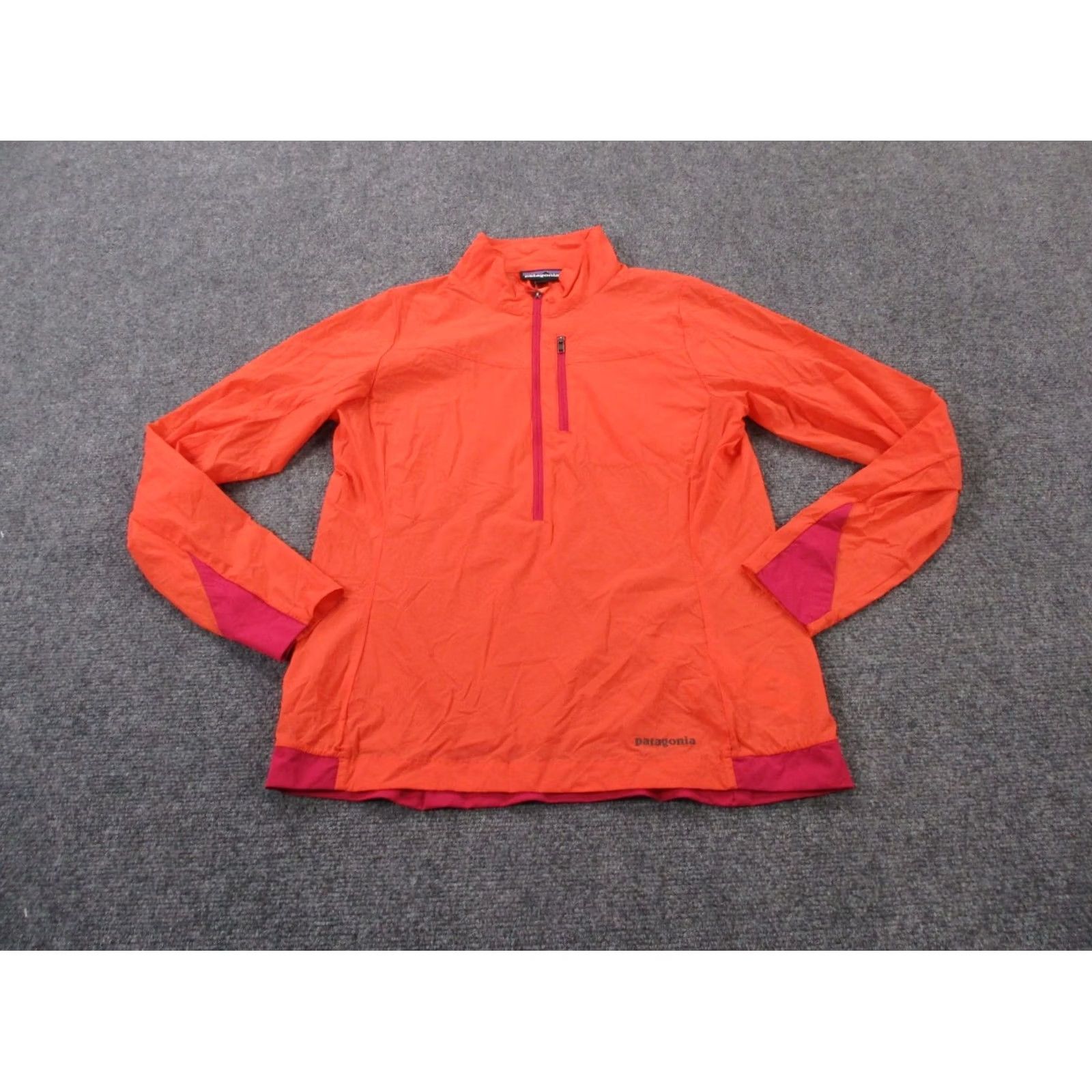Patagonia Patagonia Houdini Jacket Womens S Orange Nylon Lightweight Windbreaker Zip Pockets 1/4 Zip Outdoor 90s Mens Womens Size S / US 4 / IT 40 - 2 Thumbnail