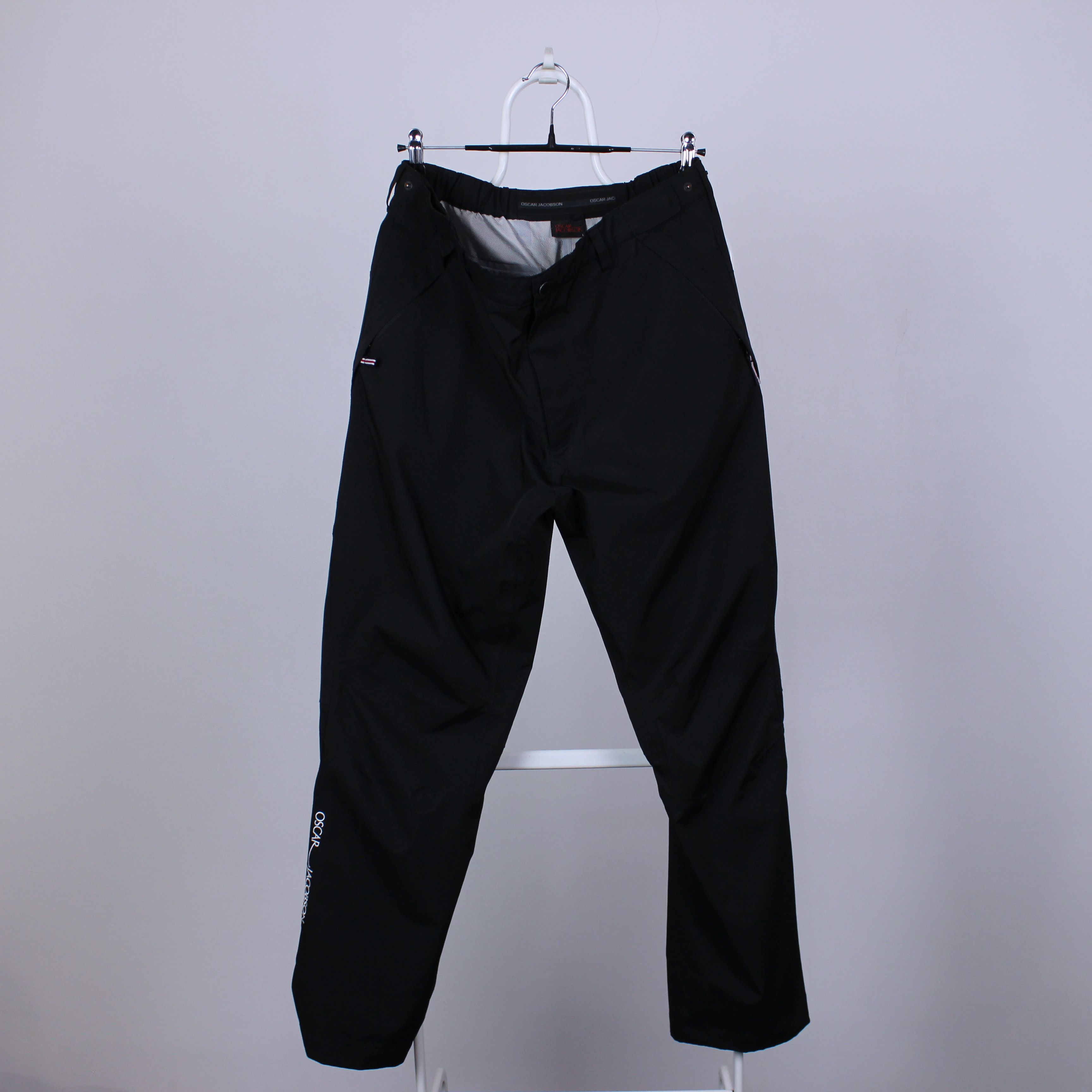 Oscar Jacobson Oscar jacobson waterpoof pants men black gore tex 50 52 Size US 36 / EU 52 - 1 Thumbnail