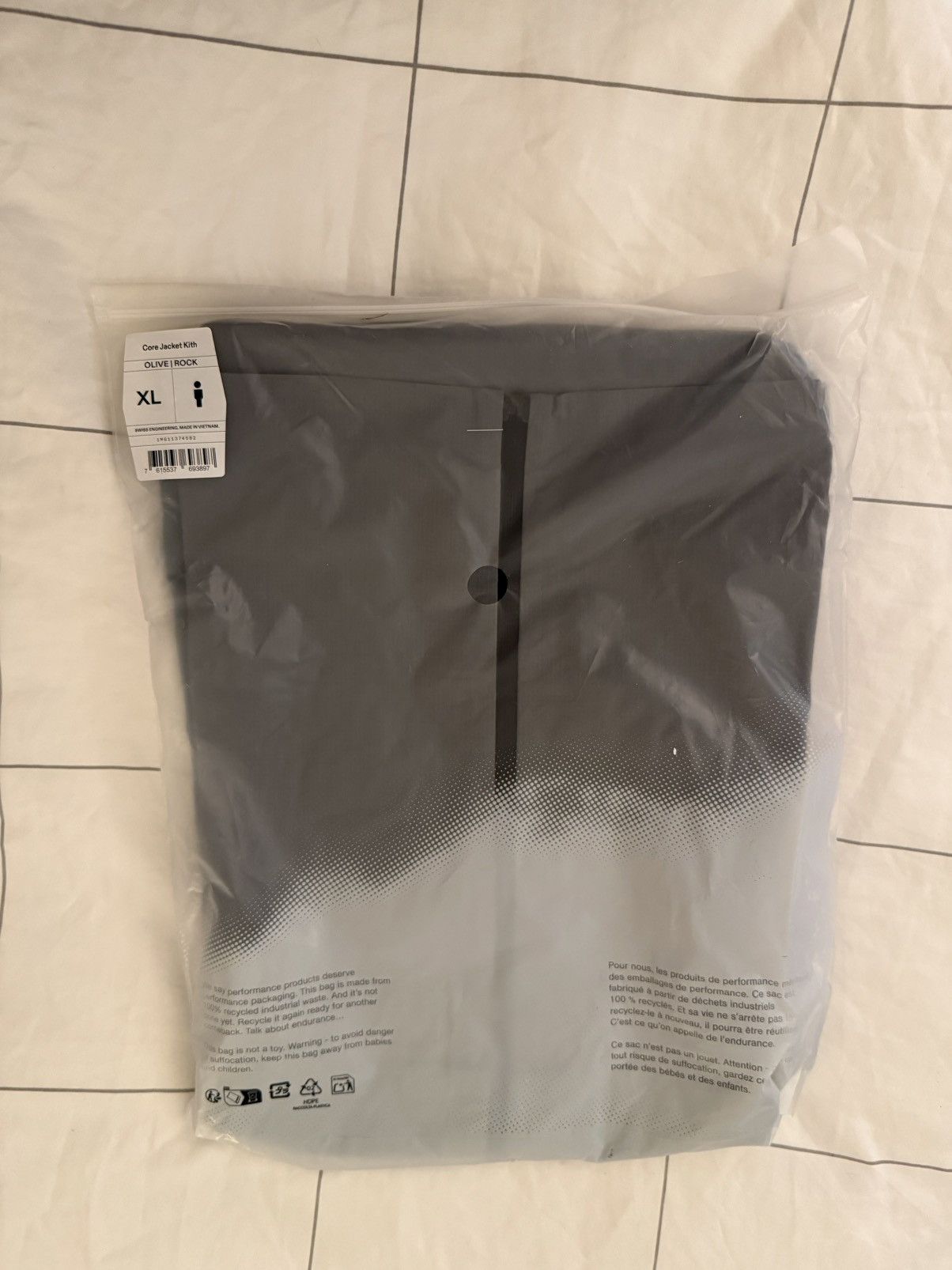 Kith × On Kith for On Core Jacket Olive Men’s Size XL Reflective Logo Size US XL / EU 56 / 4 - 15 Thumbnail