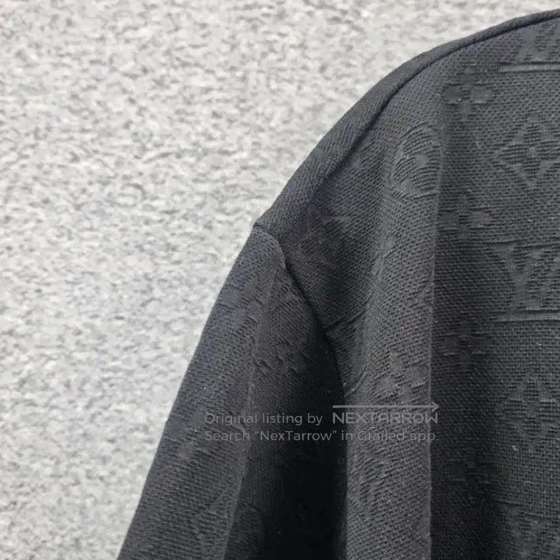 Louis Vuitton Louis Vuitton Black Cotton T. Size L / US 10 / IT 46 - 3 Thumbnail