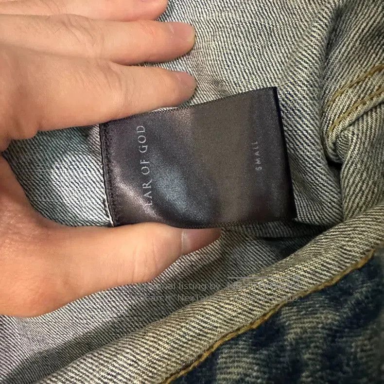 Fear of God Fear of God 4th Blue Denim Jacket. Size US S / EU 44-46 / 1 - 5 Thumbnail