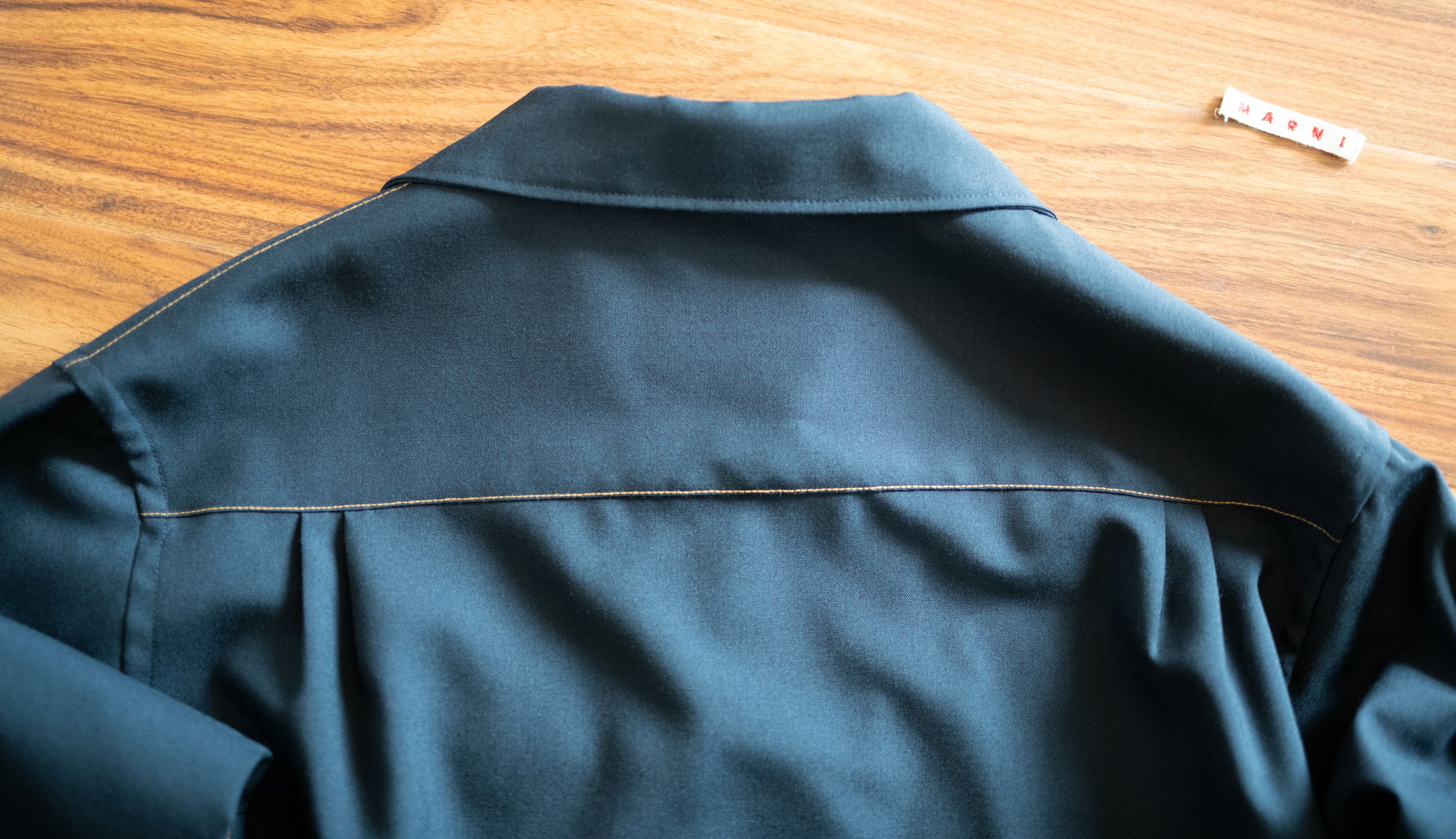 Marni $775 Marni Wool Camp Collar Shirt Size 52 Made in Italy Size US L / EU 52-54 / 3 - 7 Thumbnail