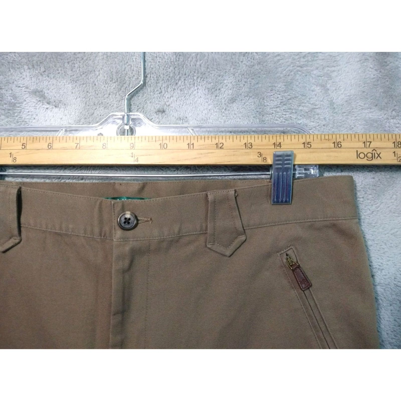 Ralph Lauren Ralph Lauren Pants Womens 12 Brown Chino Straight Leg High Rise Lot of 2 Pants Regular Brown 12/30 City Preppy Mens Womens Boys Girls Size 34" / US 12 / IT 48 - 3 Thumbnail