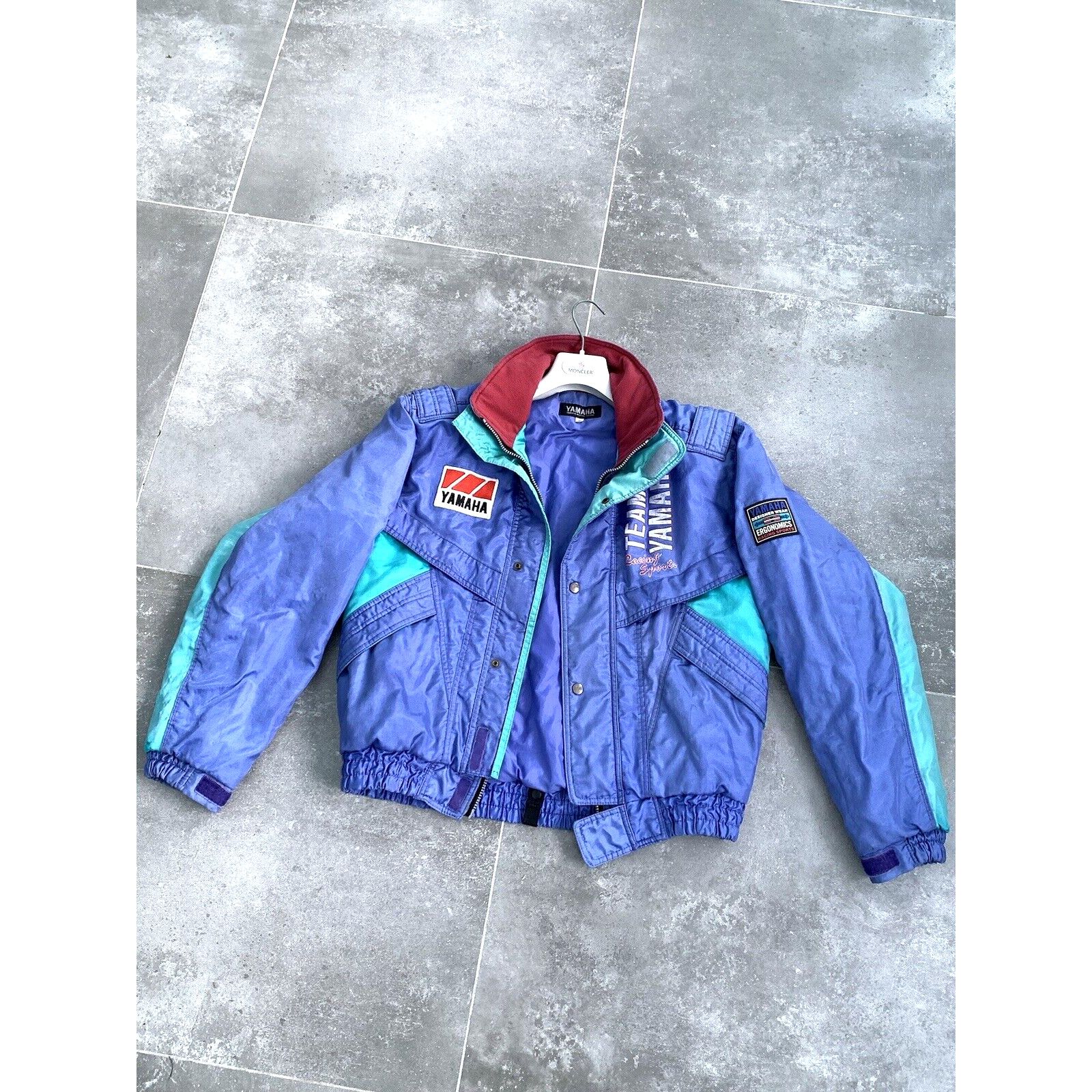 Vintage × Yamaha Men's YAMAHA RACING Moto Winter Bomber Biker Jacket Coat M Size US M / EU 48-50 / 2 - 1 Thumbnail