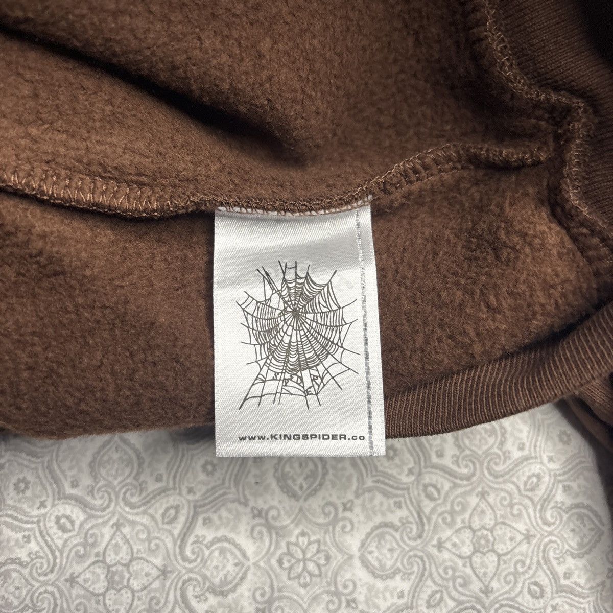 Sp5der Sp5der beluga hoodie brown Size US XXL / EU 58 / 5 - 7 Thumbnail