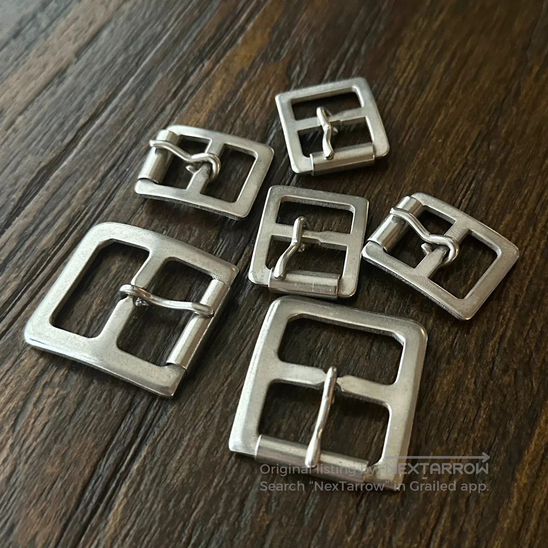 WESCO Wesco Boss Silver Double Belt Buckles. Size ONE SIZE - 1 Thumbnail