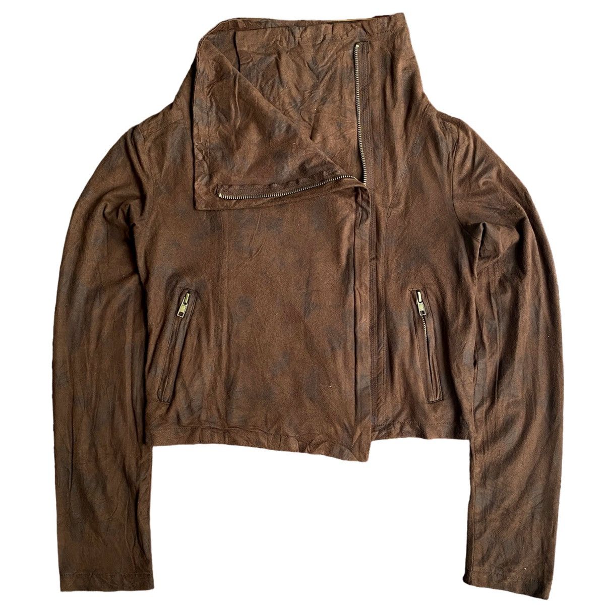 Japanese Brand Rare Spiralgirl Zip Up Suede Opium Style Robot Jacket Size M / US 6-8 / IT 42-44 - 2 Thumbnail