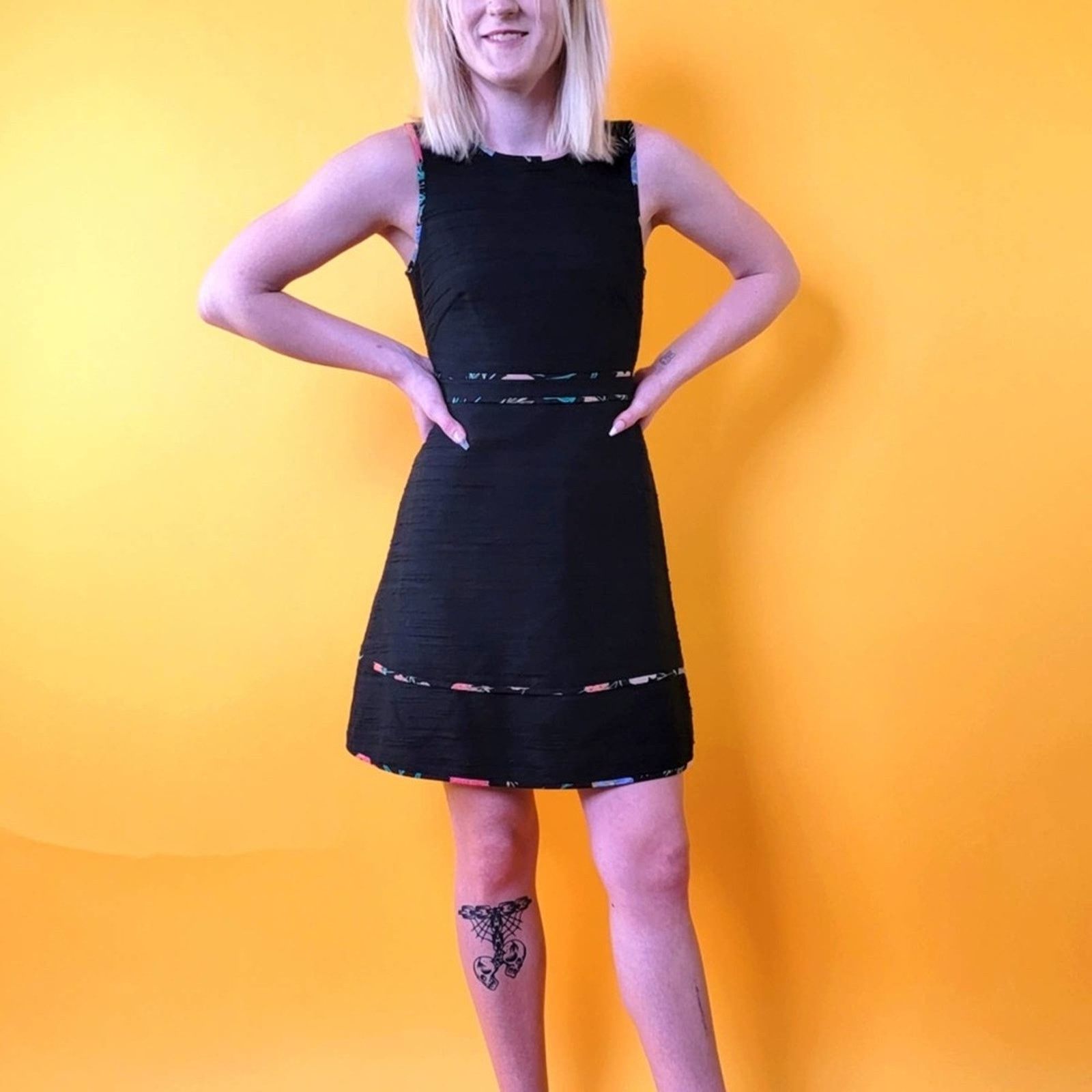 Kate Spade Kate Spade New York Blossom Trim Tweed Dress 0,2,4,6 Size M / US 6-8 / IT 42-44 - 3 Thumbnail