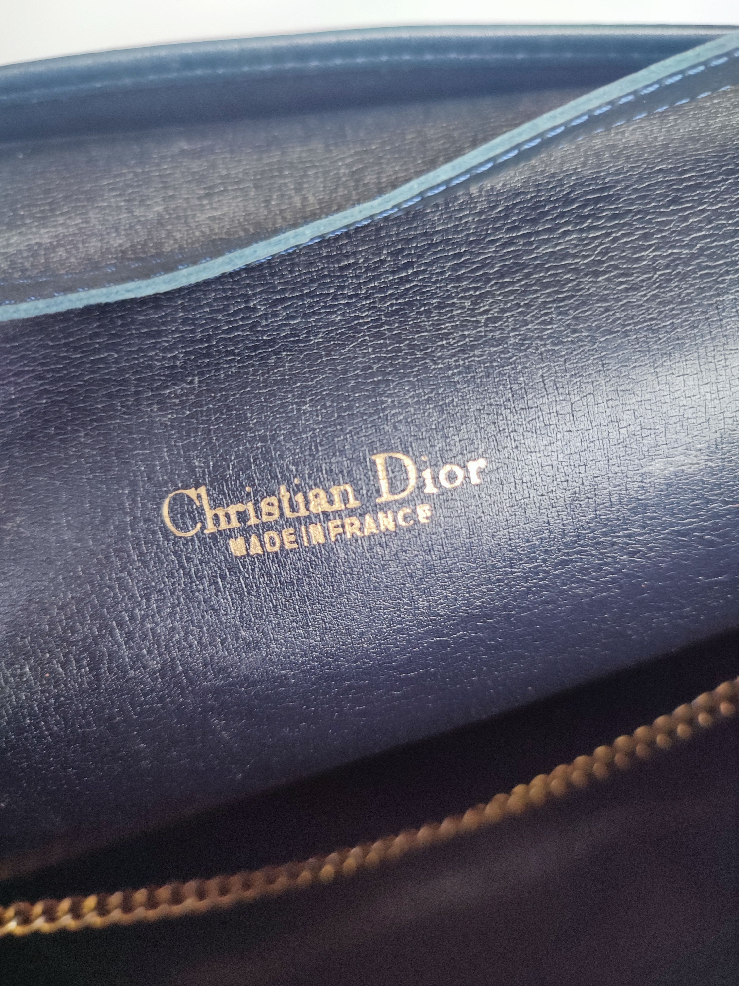 Christian Dior Monsieur CHRISTIAN DIOR TROTTER LOGO JACQUARD CHAIN BAG Size ONE SIZE - 14 Thumbnail