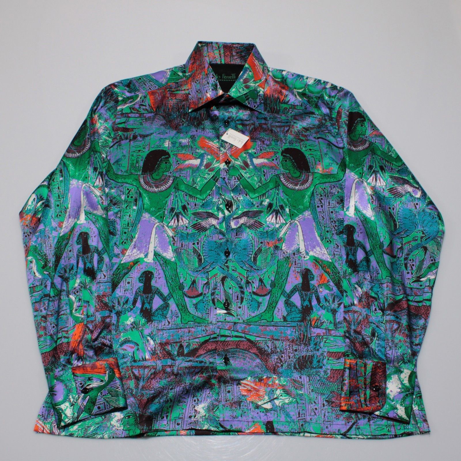 Other Italo Ferretti New with tags Shirt Size L US In Green Size US L / EU 52-54 / 3 - 4 Thumbnail