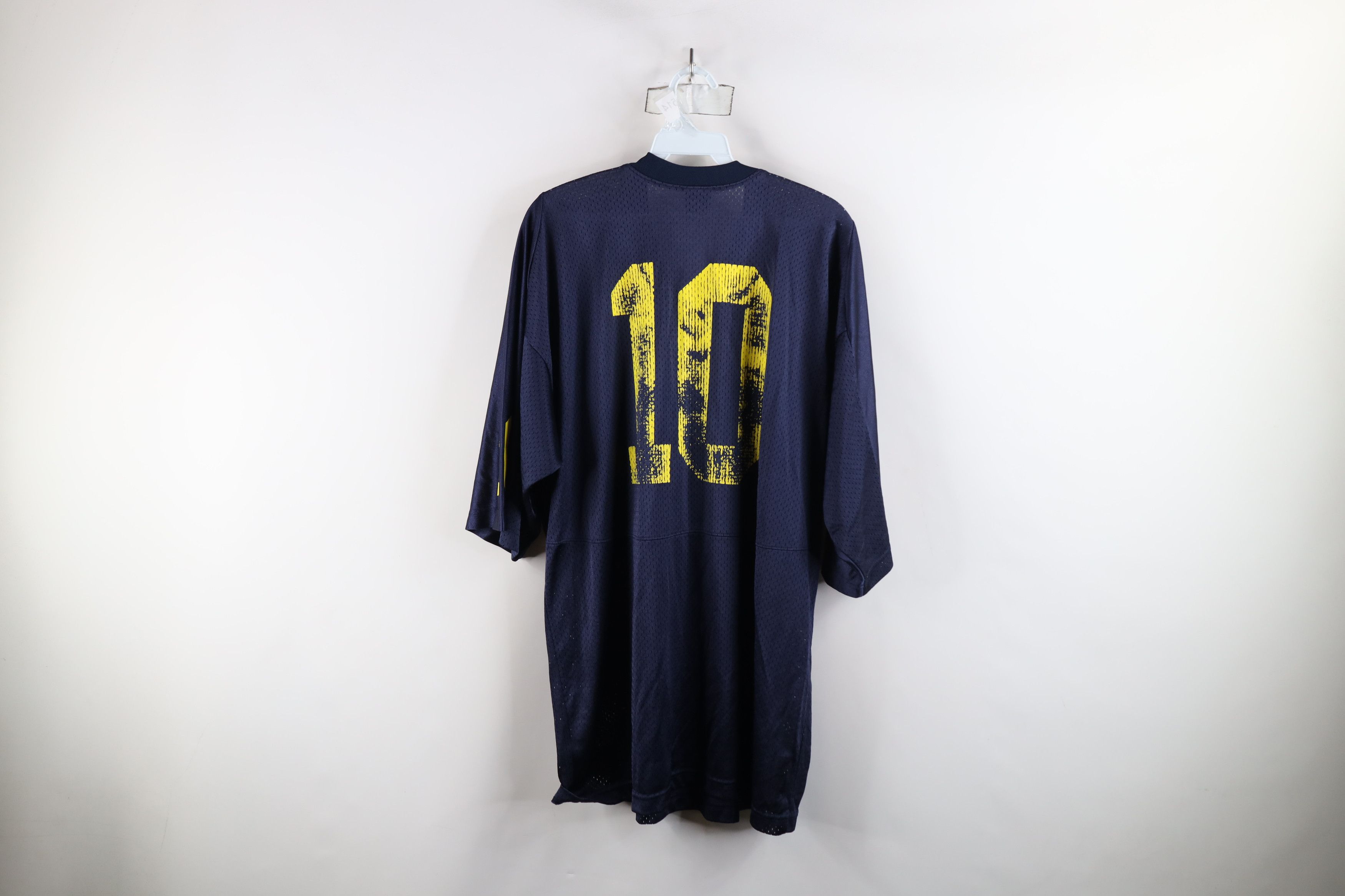 Nike × Vintage Vintage Nike Brady University of Michigan Football Jersey Size US L / EU 52-54 / 3 - 12 Thumbnail