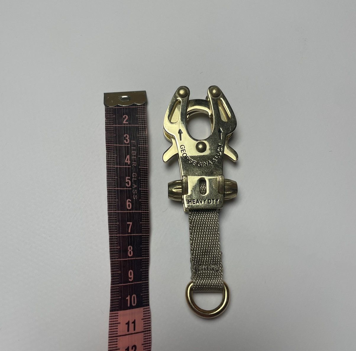 Japanese Brand Inspired byAlyx Style GeorgeGinaLucy Key Chain mini Carabine Size ONE SIZE - 2 Thumbnail