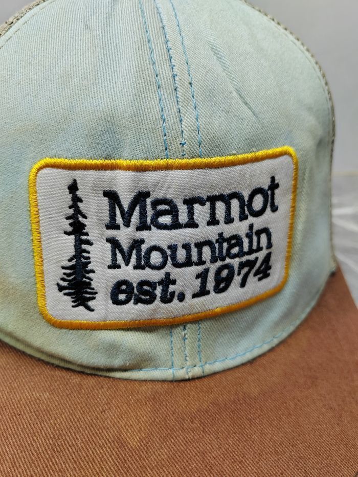 Marmot Vintage Marmot Trucker Hat Cap Size ONE SIZE - 3 Thumbnail
