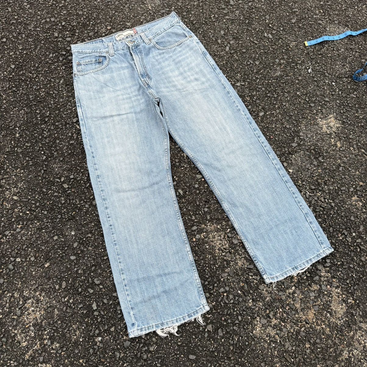Levi's Vintage Clothing VINTAGE LEVI'S 569 LOOSE STRAIGHT FADED JEAN DENIM PANTS Size US 34 / EU 50 - 16 Thumbnail