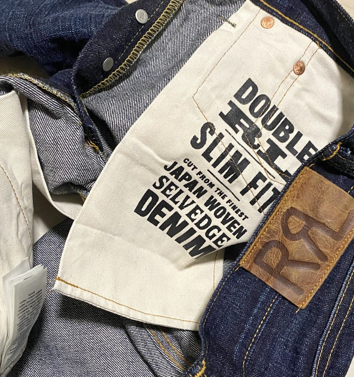 RRL Ralph Lauren RRL - Indigo Selvege Jeans Size US 30 / EU 46 - 13 Thumbnail