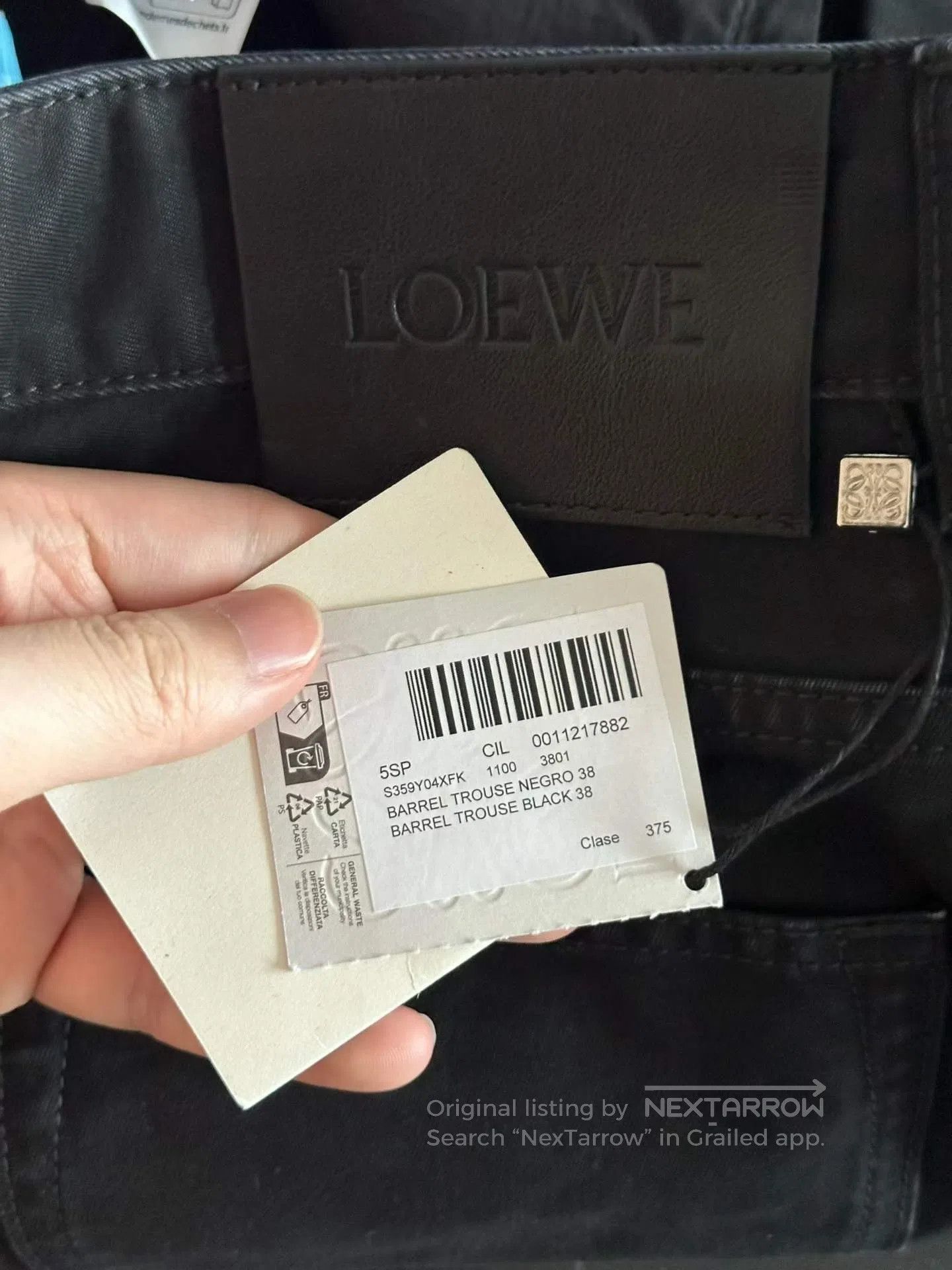 Loewe Loewe Black curved knife je| Size 34" / US 12 / IT 48 - 3 Thumbnail