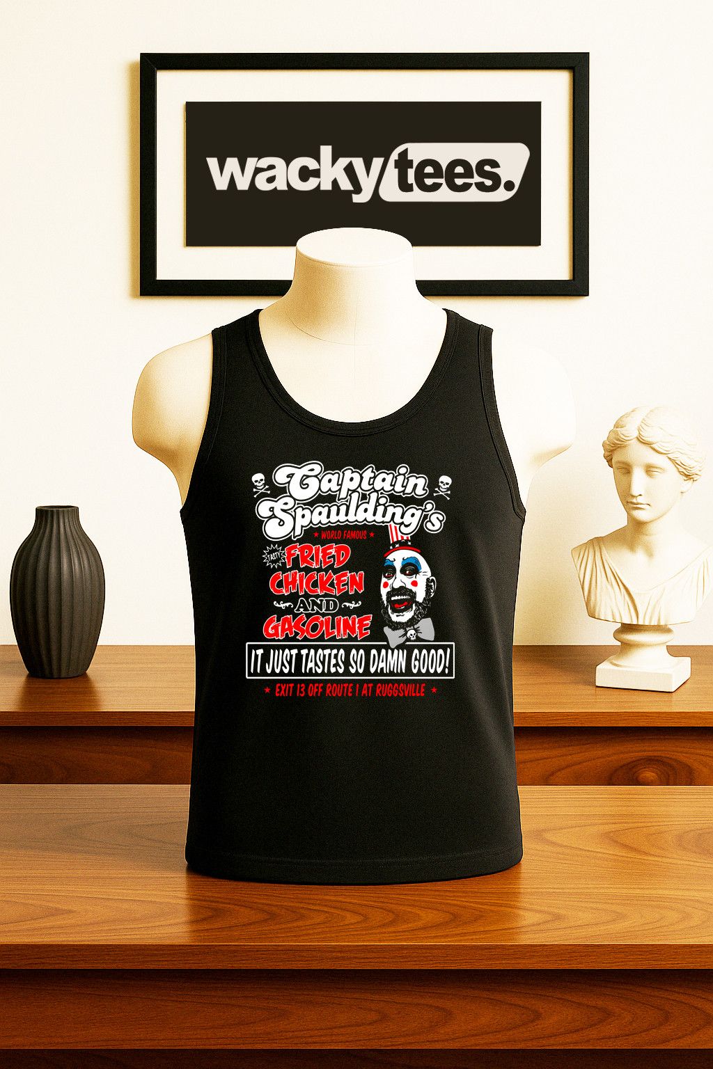 Other Captain Spauldings Fried Chicken and Gasoline Tee Shirt Size US L / EU 52-54 / 3 - 2 Thumbnail